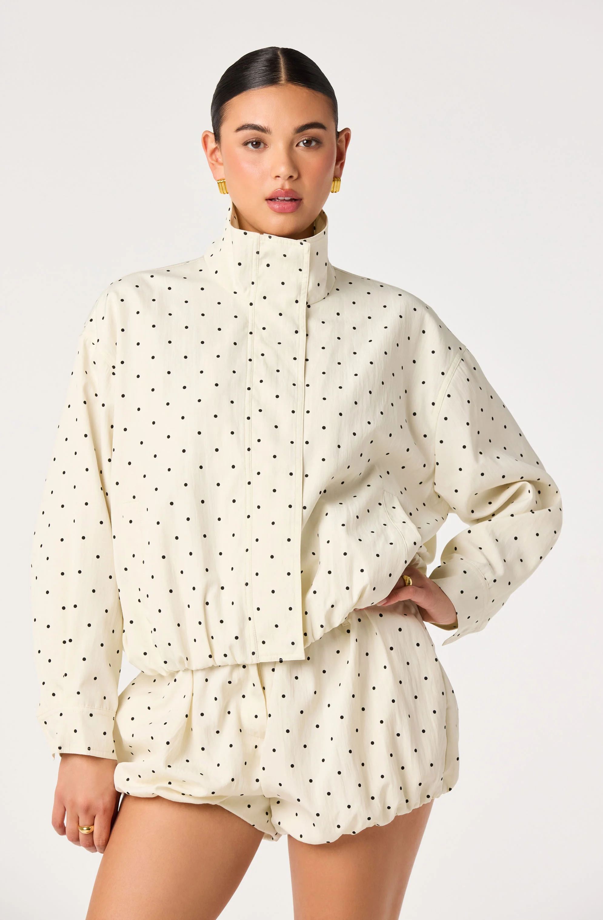 Cooper Funnel Neck Bomber Jacket - Image 3