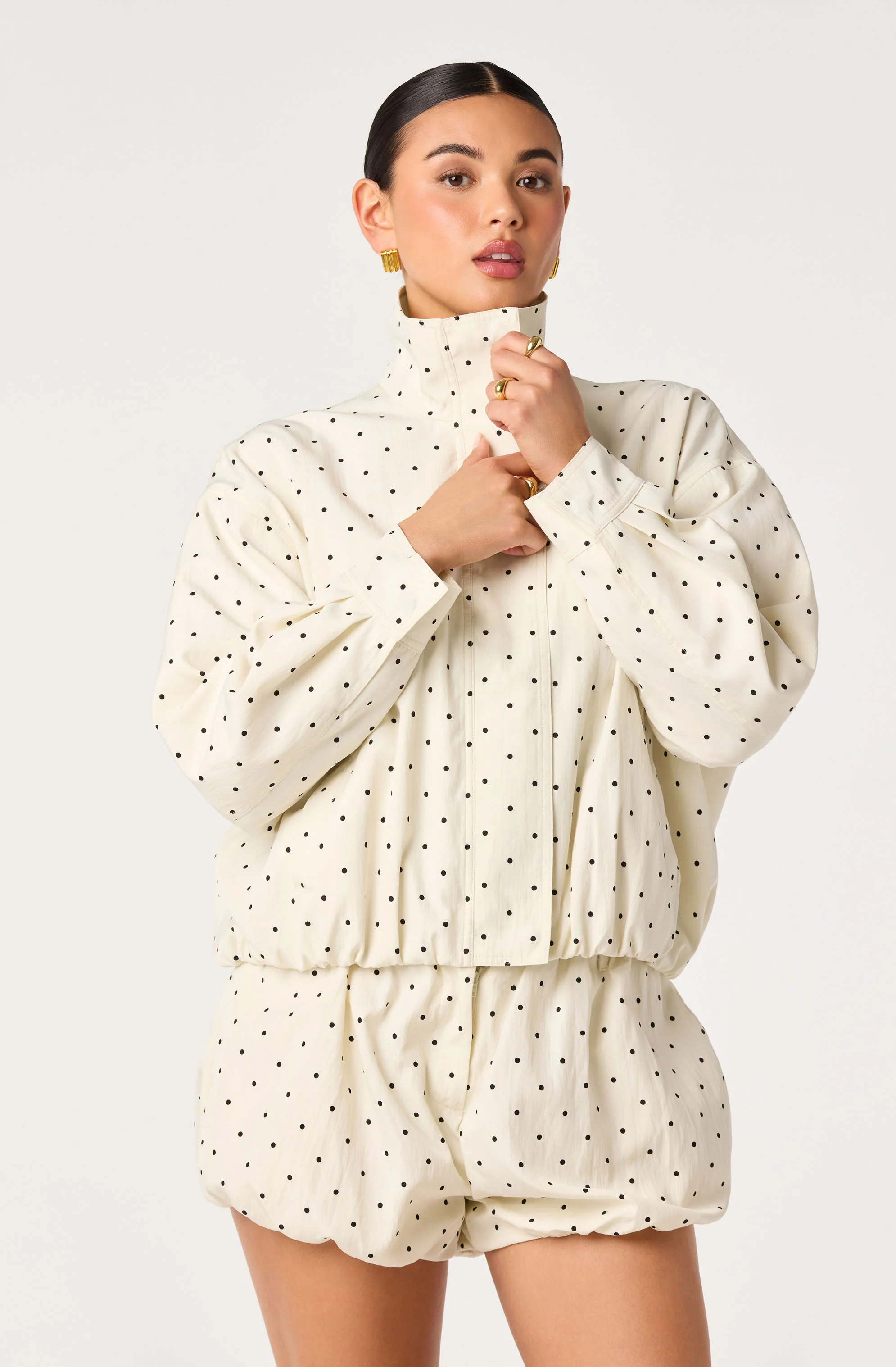 Cooper Funnel Neck Bomber Jacket - Image 5