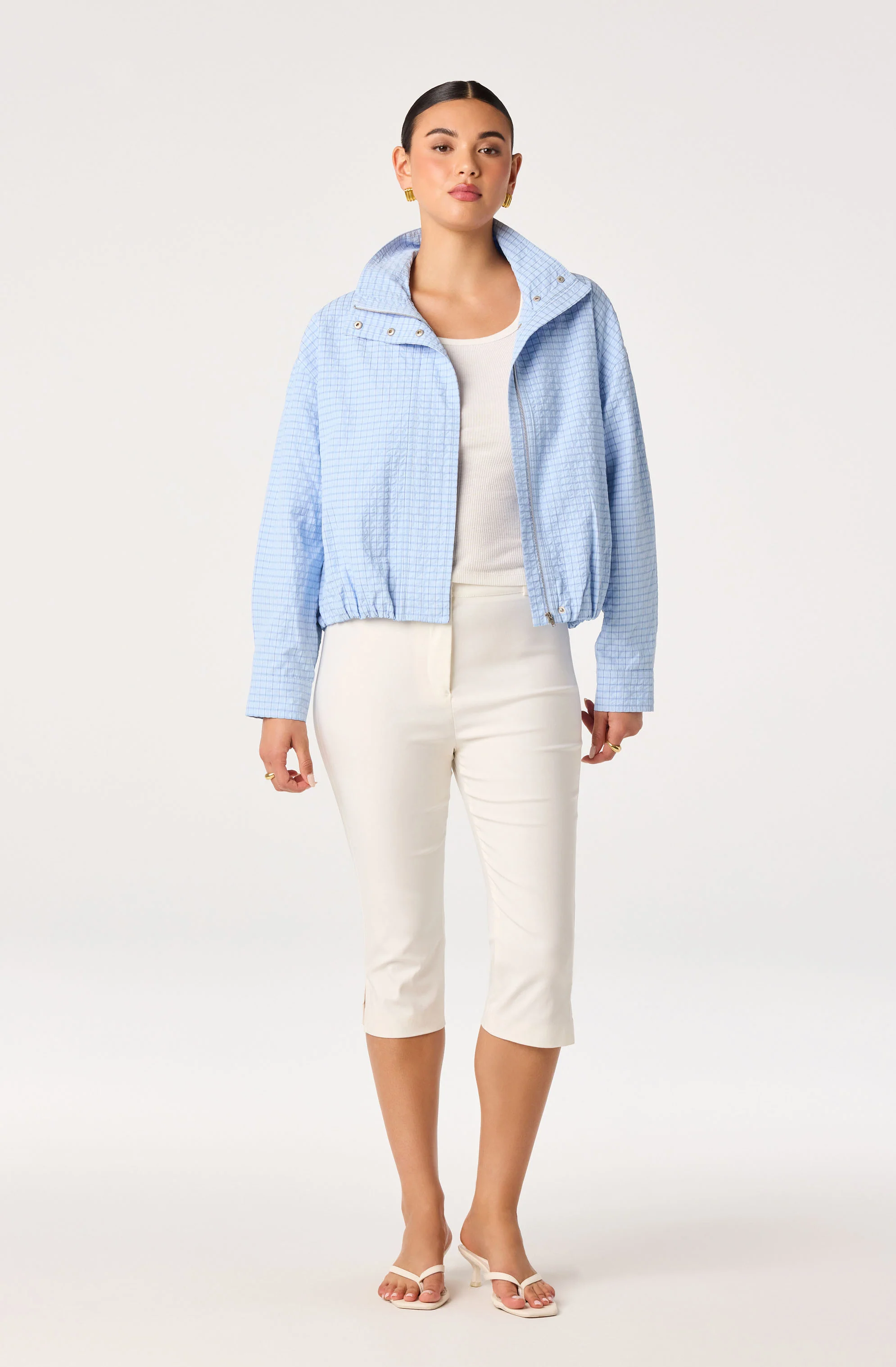 Cooper Funnel Neck Bomber Jacket - Image 8