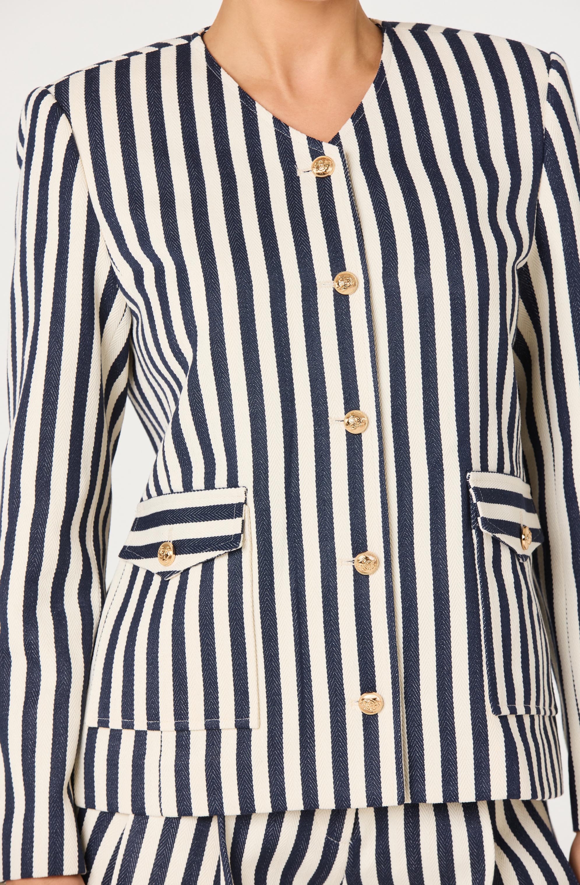 Danae Striped Blazer - Image 3