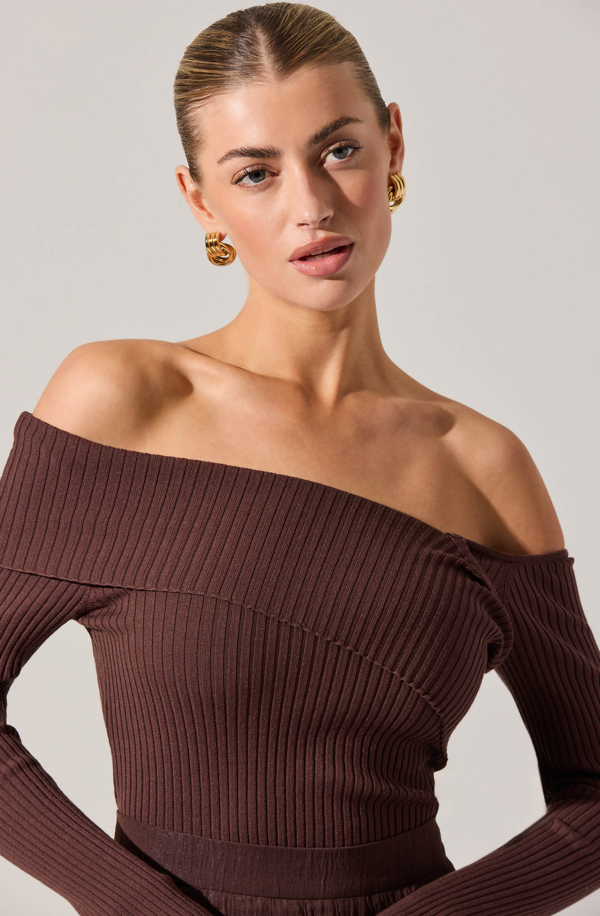 Daniella Off Shoulder Sweater - Image 2