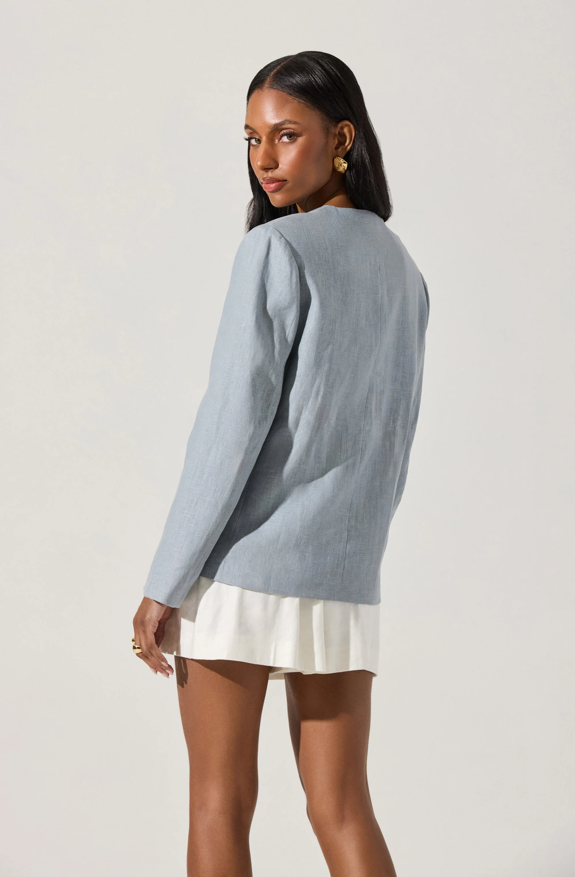 Dannika Linen Blazer - Image 10