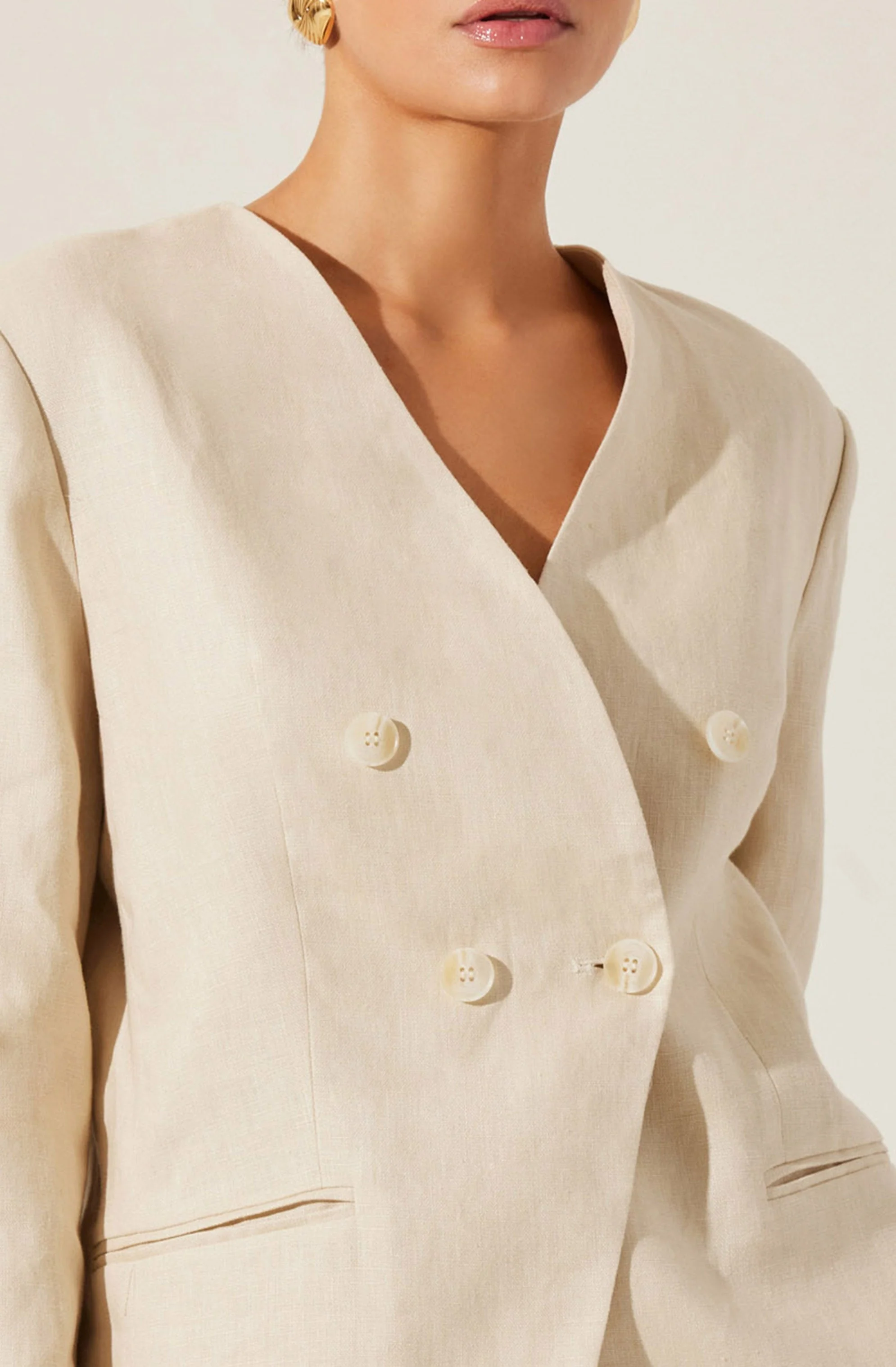 Dannika Linen Blazer - Image 2
