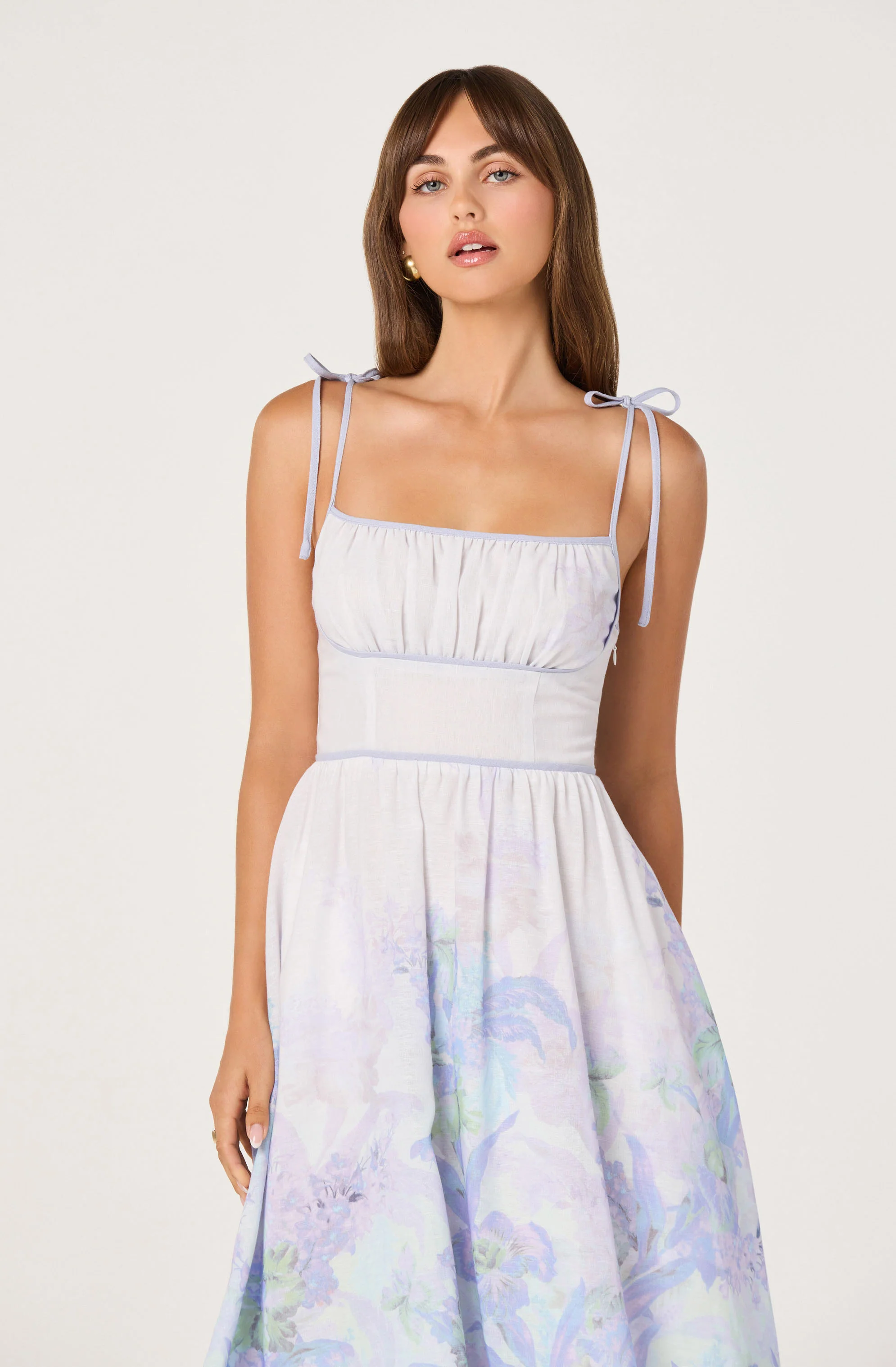Dayana Floral Midi Dress - Image 3