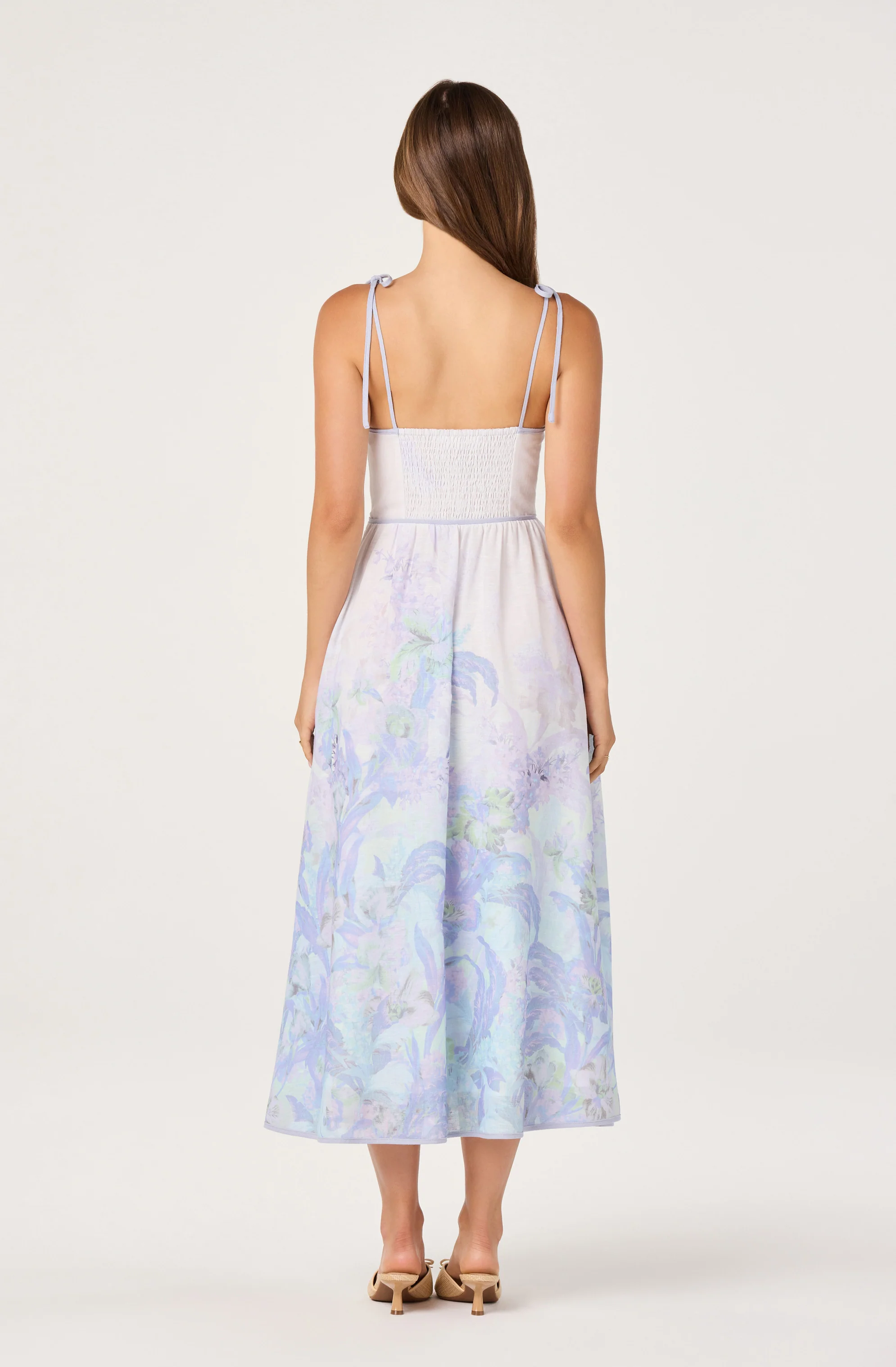 Dayana Floral Midi Dress - Image 4
