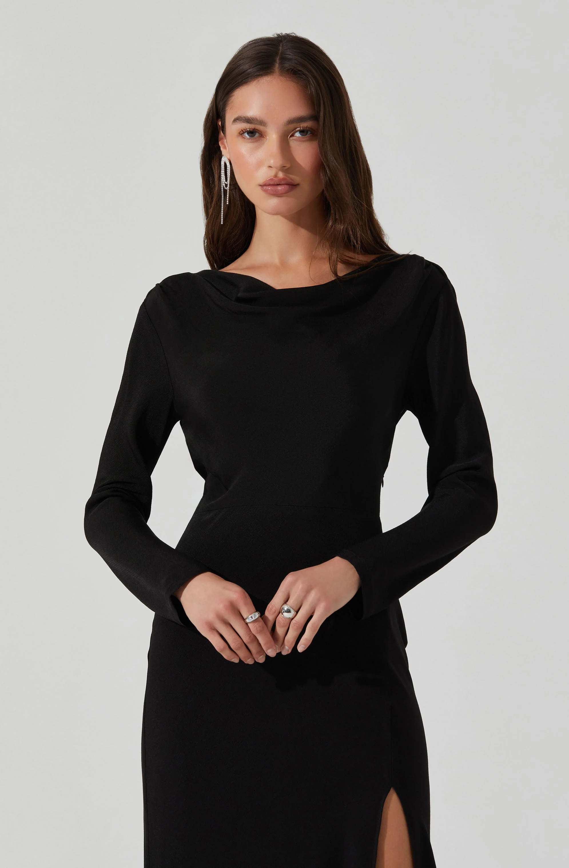 Decima Cowl Neck Maxi Dress - Image 4