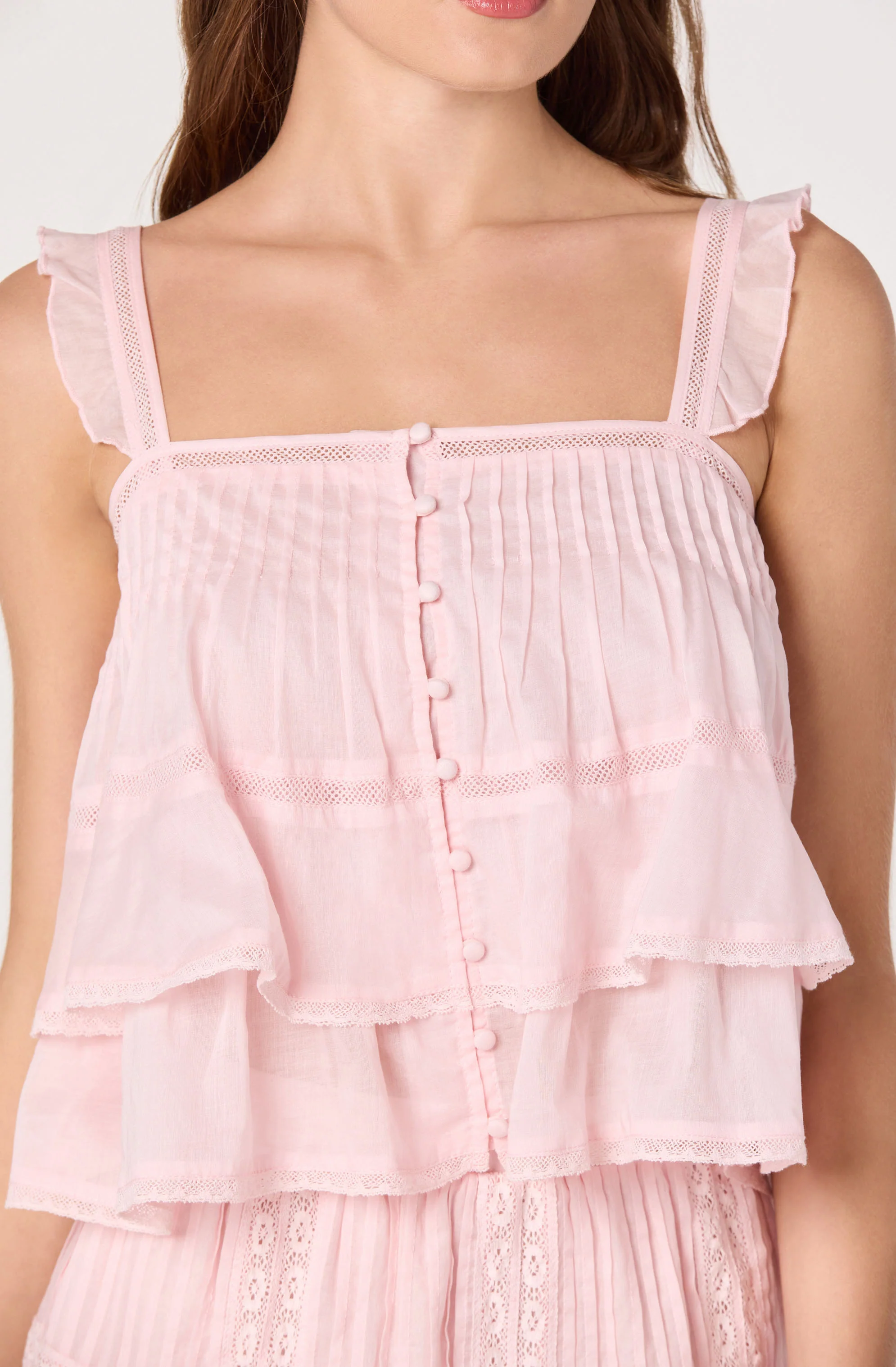 Delia Tiered Babydoll Top - Image 4