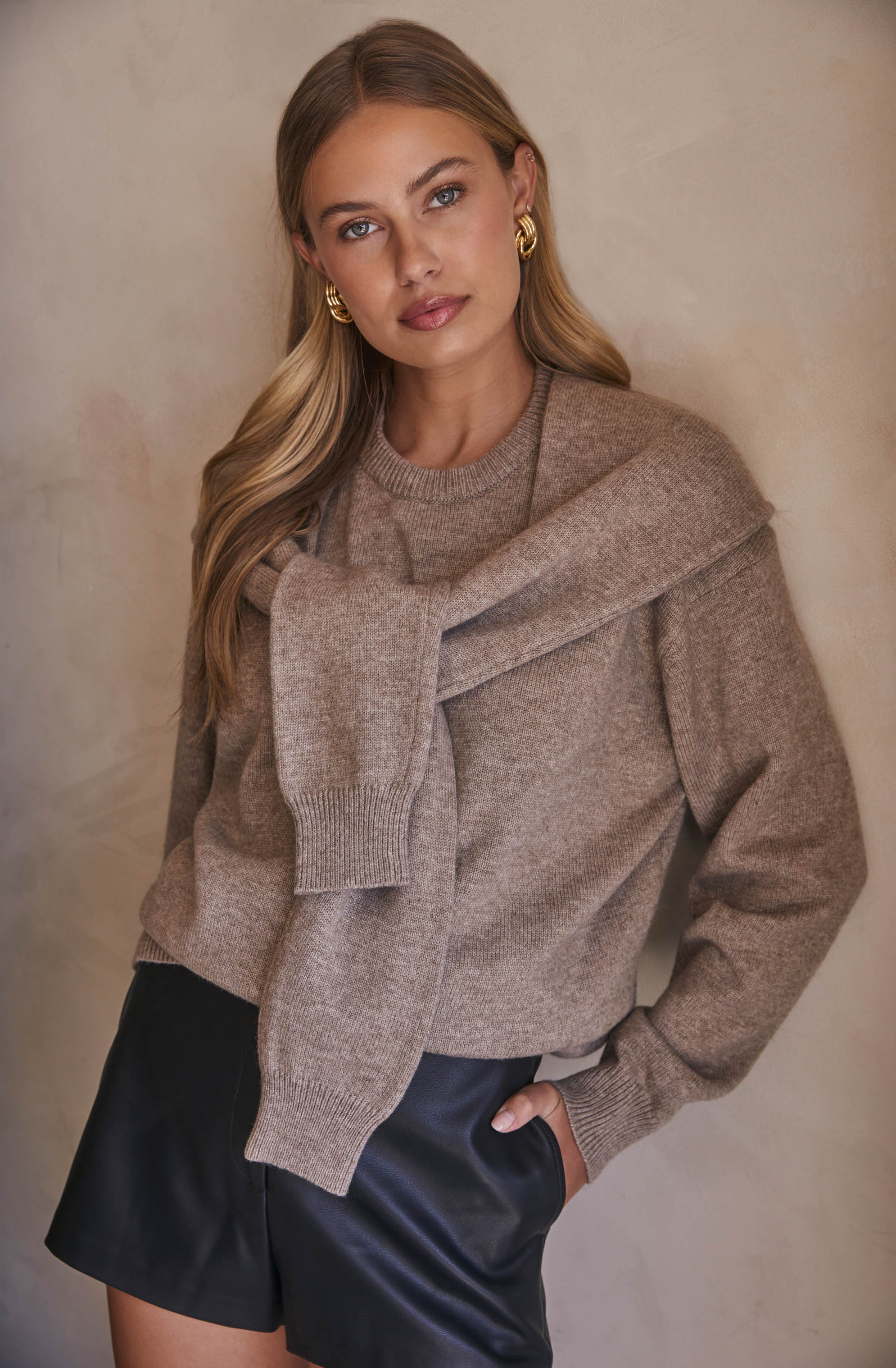 Delrin Double Layered Sweater - Image 12