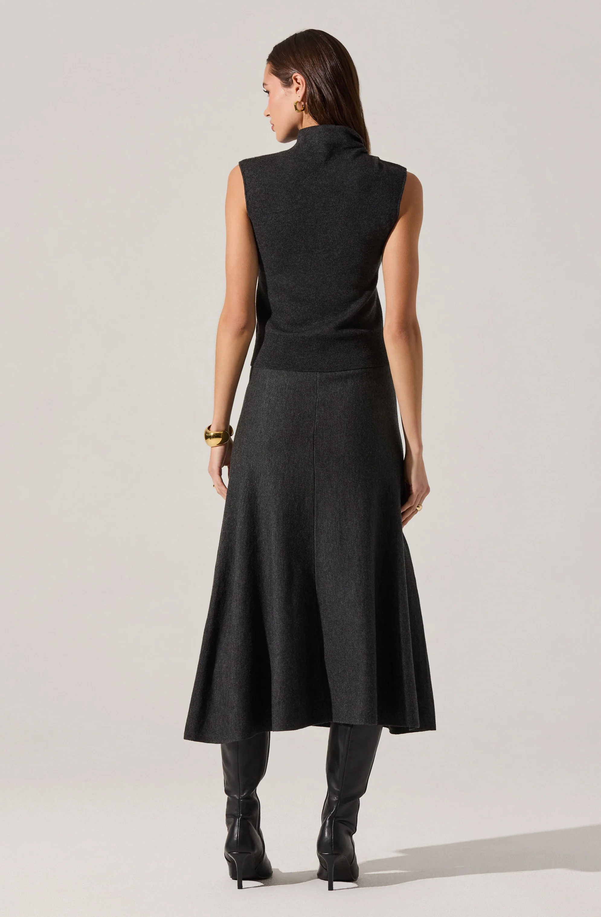 Deora Midi Sweater Skirt - Image 4