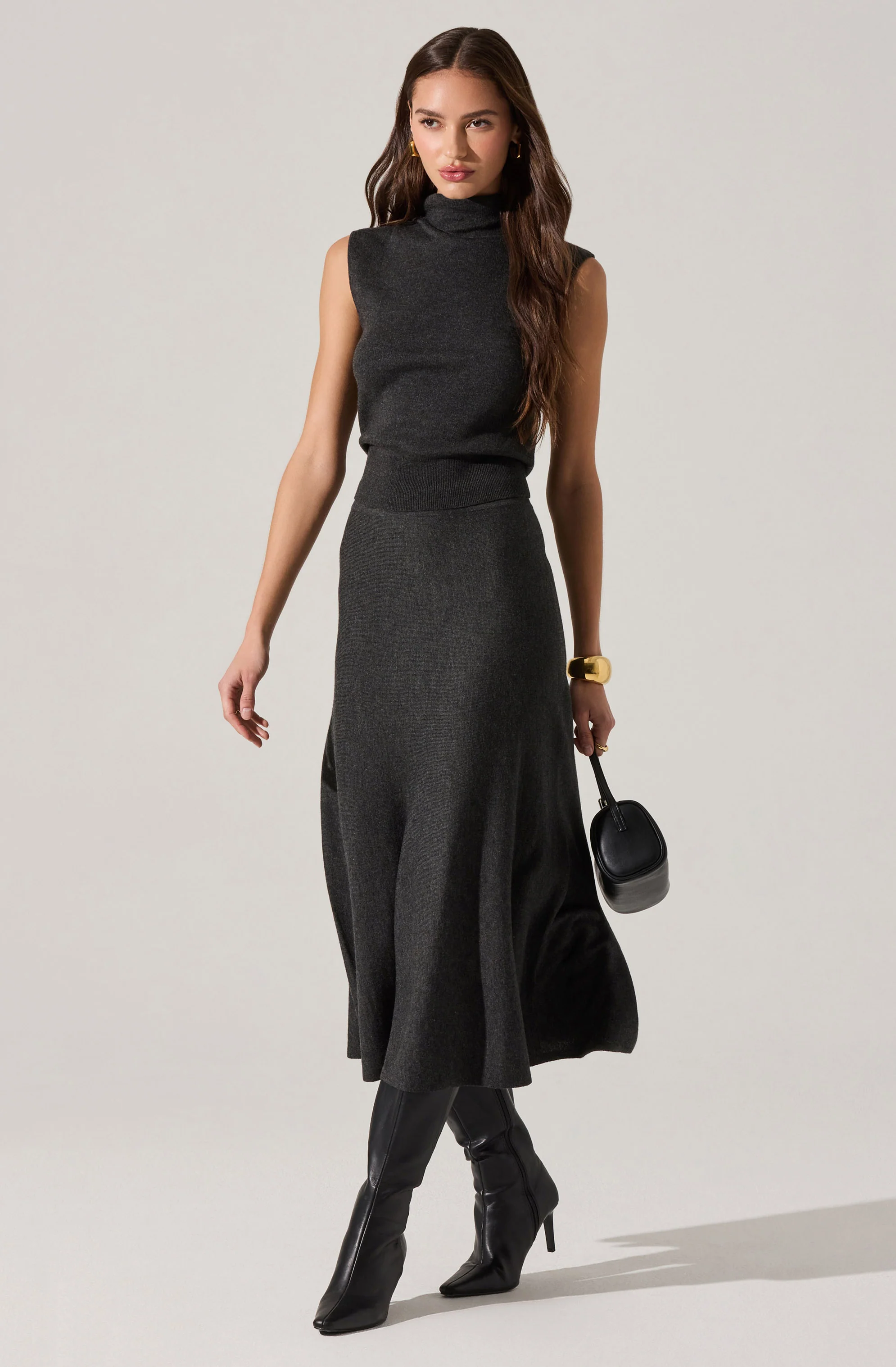 Deora Midi Sweater Skirt - Image 5