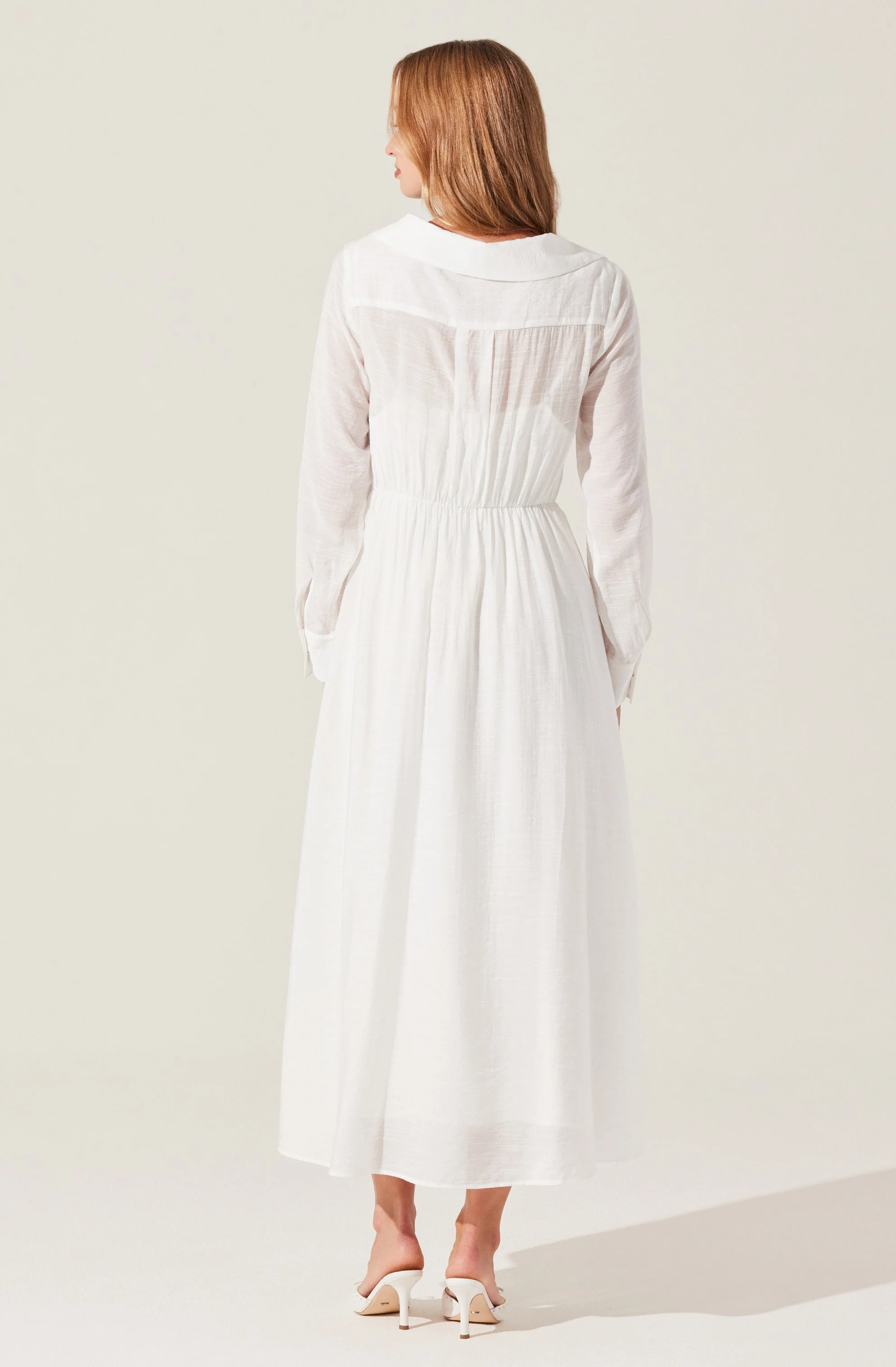 Diell Pleated Midi Dress - Image 6