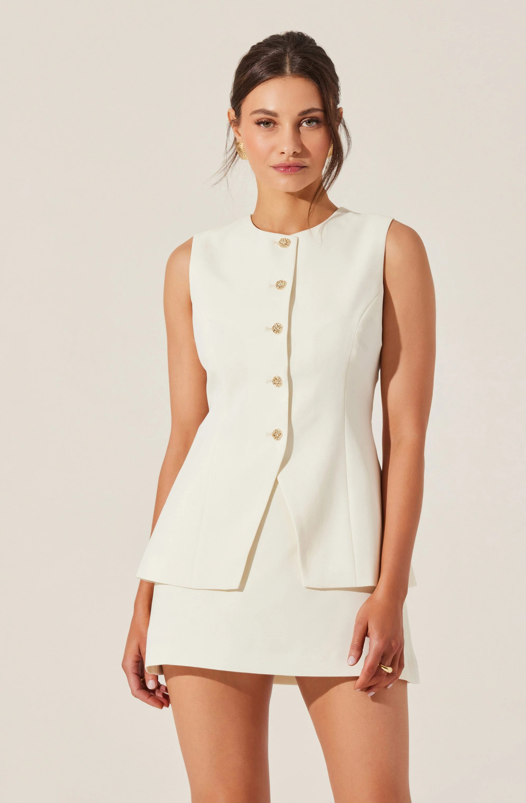 Dilone Vest Mini Dress - Image 4