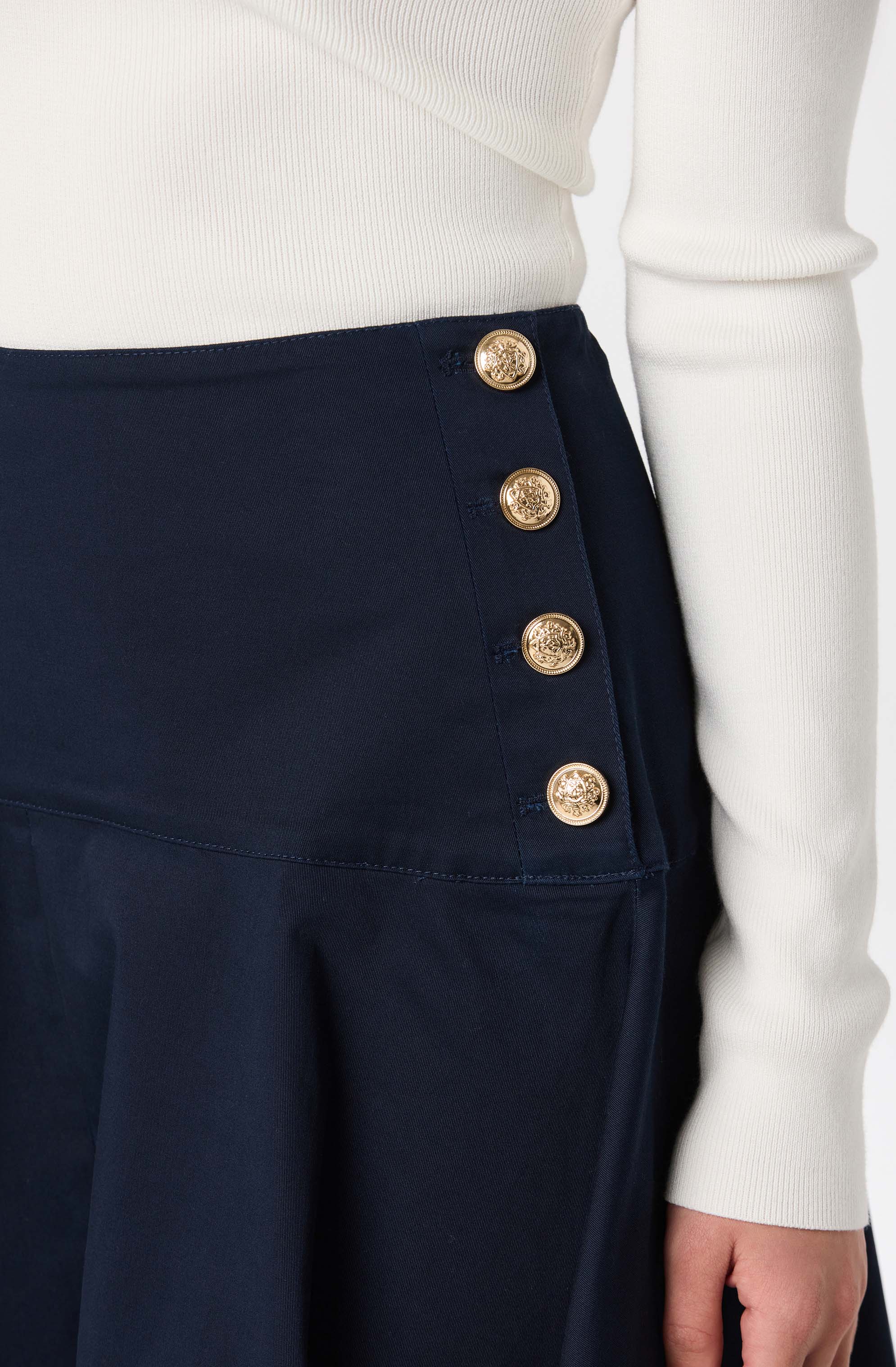 Drop Waist A-Line Skirt - Image 12