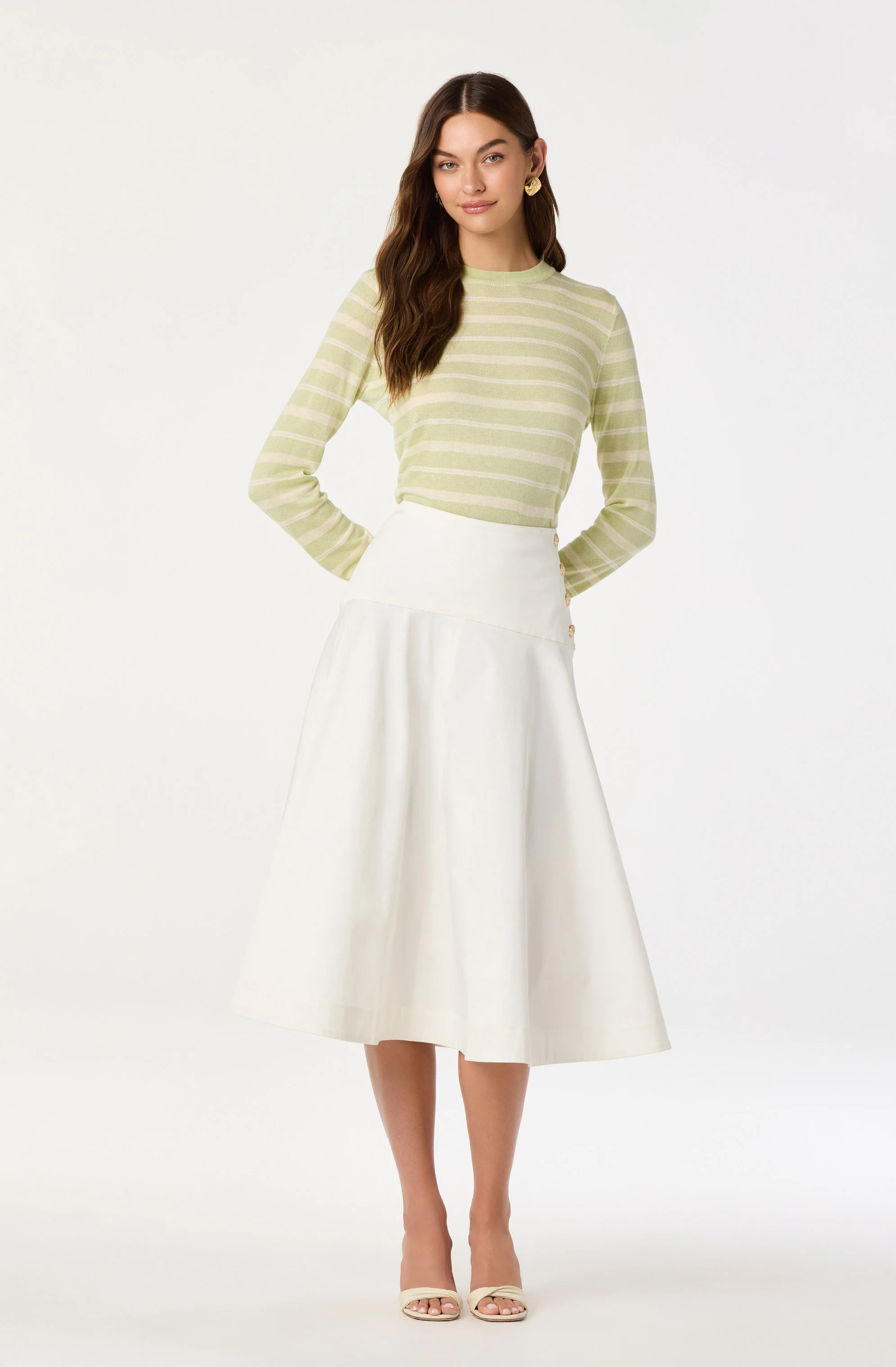 Drop Waist A-Line Skirt - Image 14