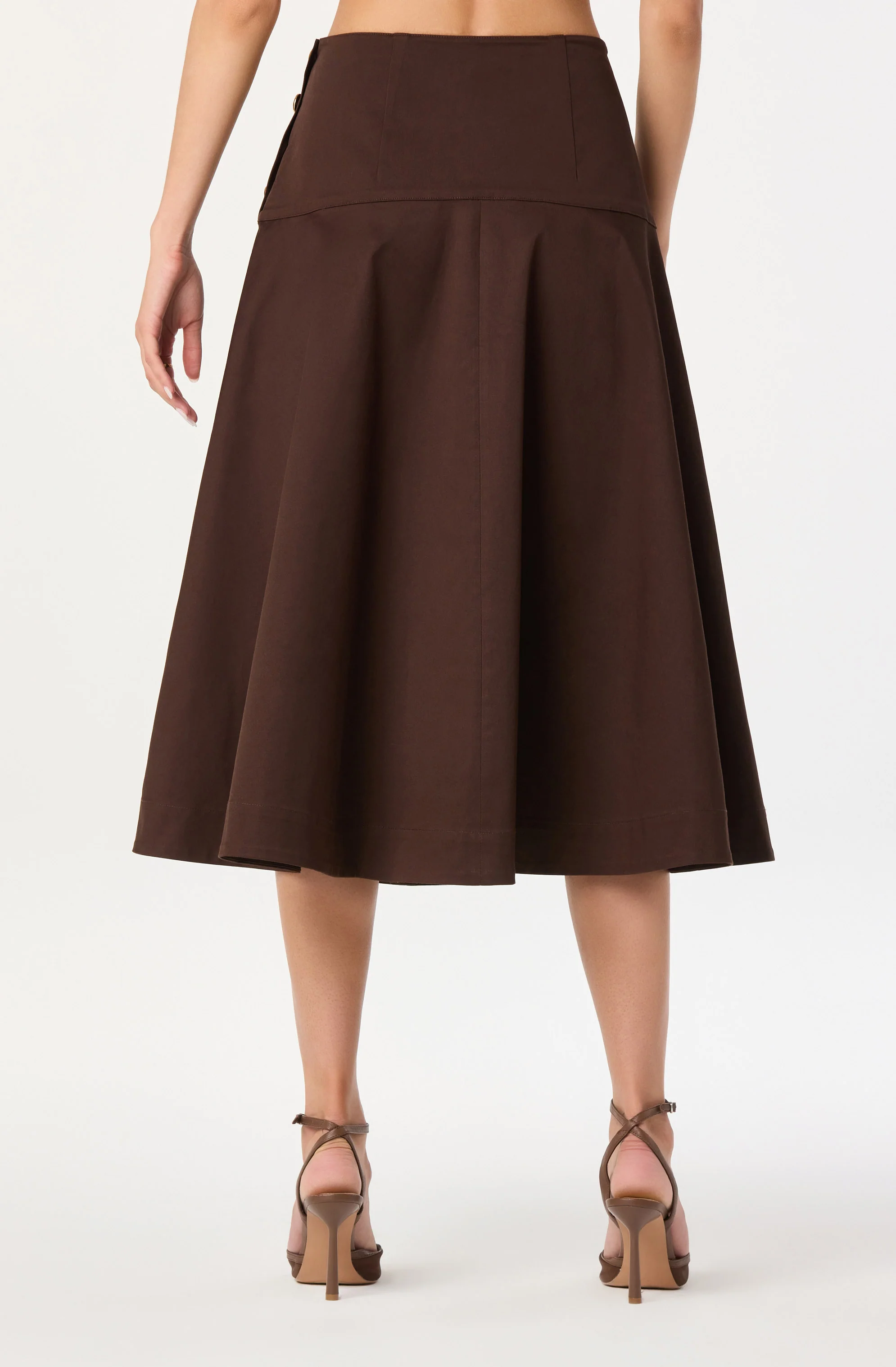 Drop Waist A-Line Skirt - Image 5