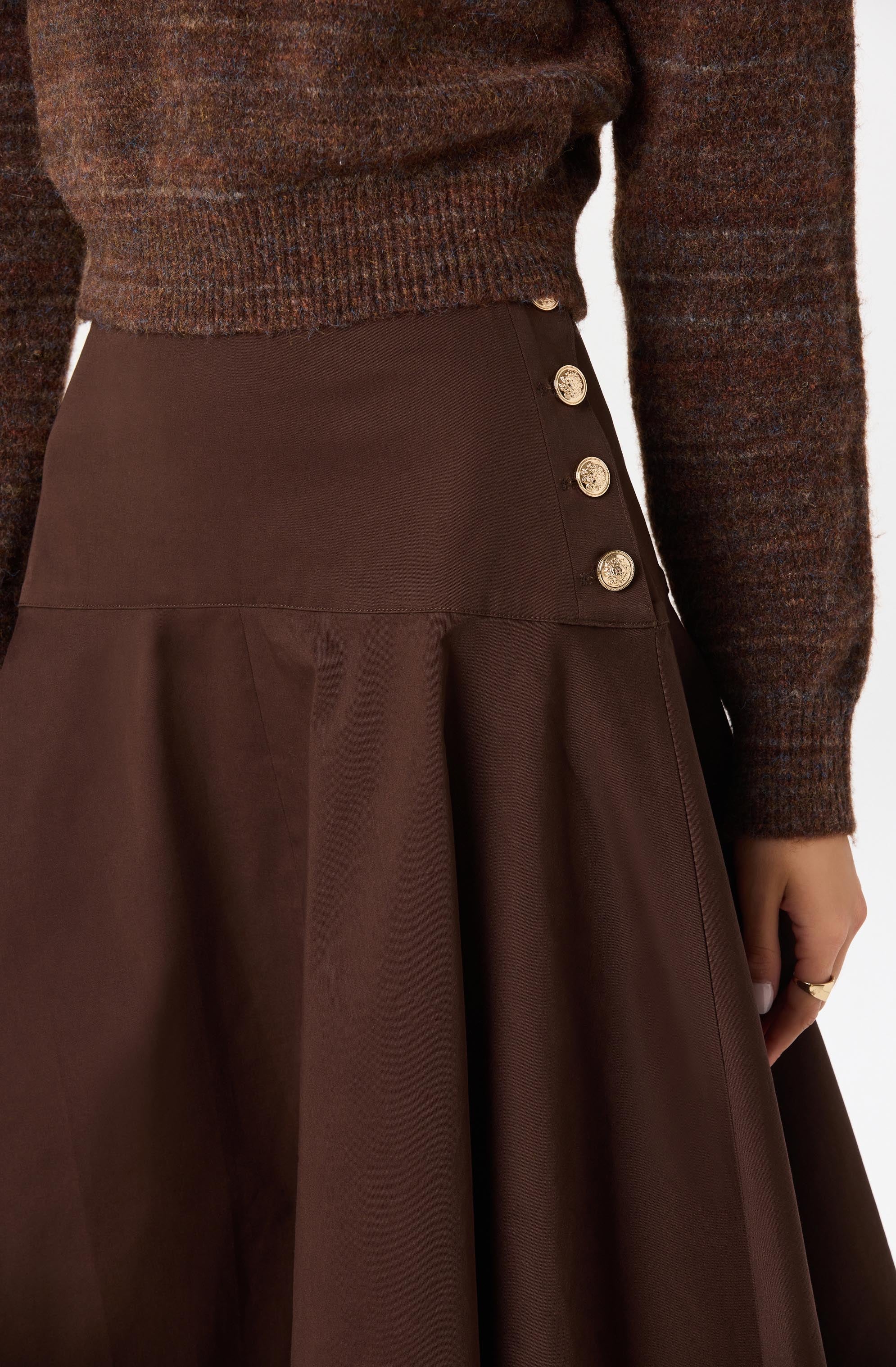 Drop Waist A-Line Skirt - Image 6