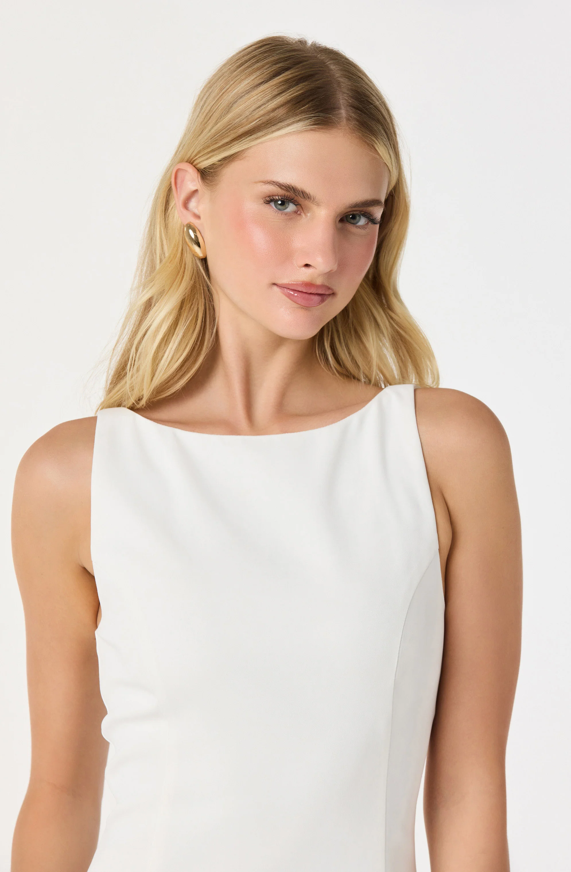 Elexis Ruffle Hem Mini Dress - Image 5