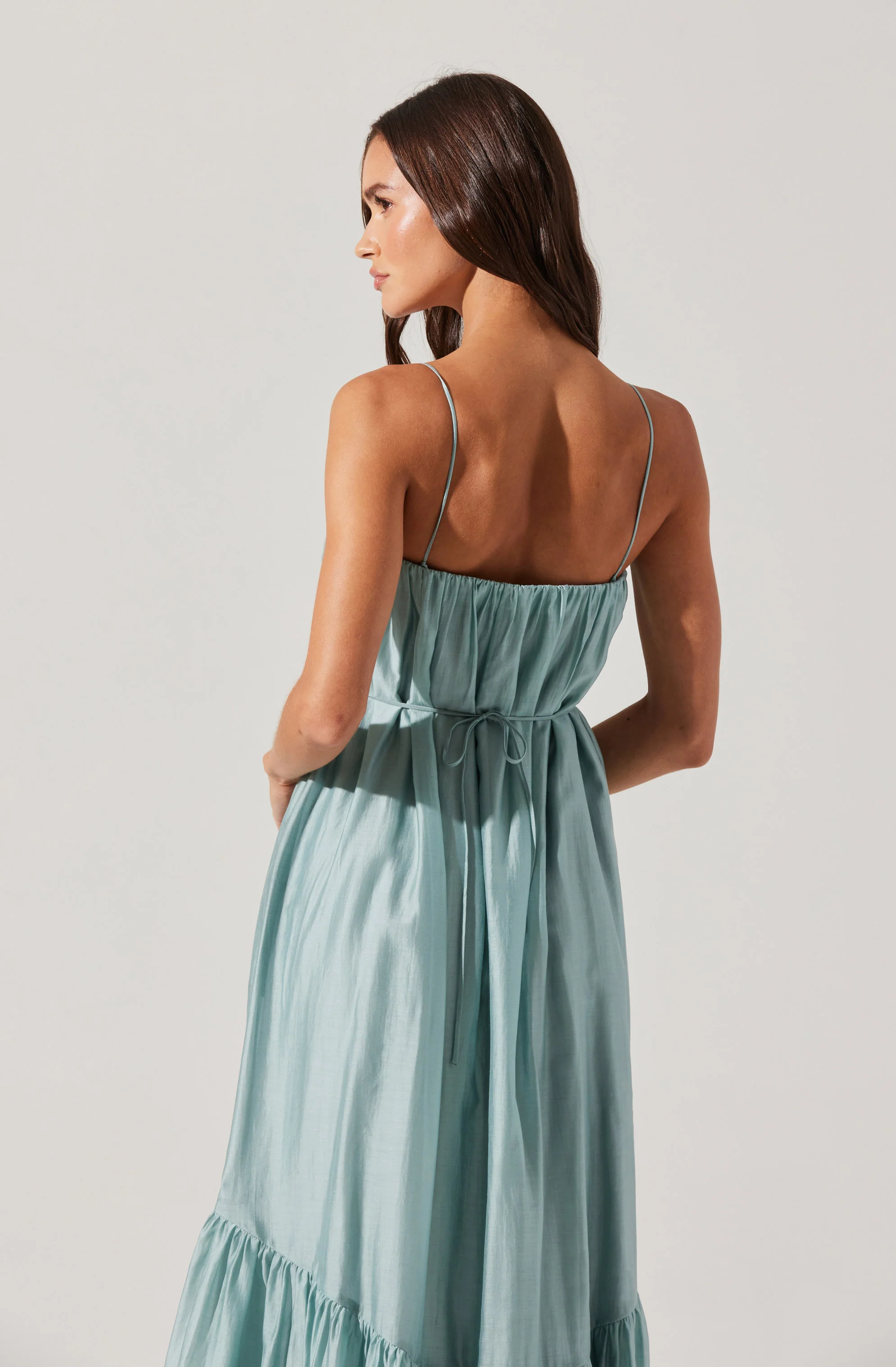Elisha Tiered High-Low Maxi Dress - Image 10