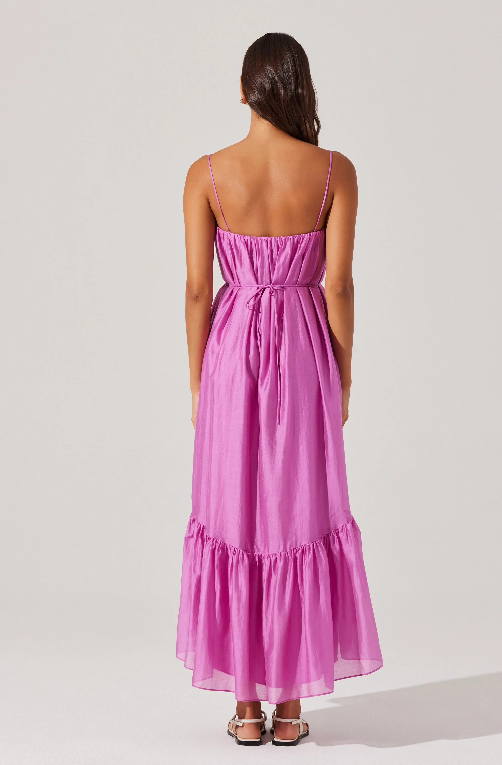 Elisha Tiered High-Low Maxi Dress - Image 5