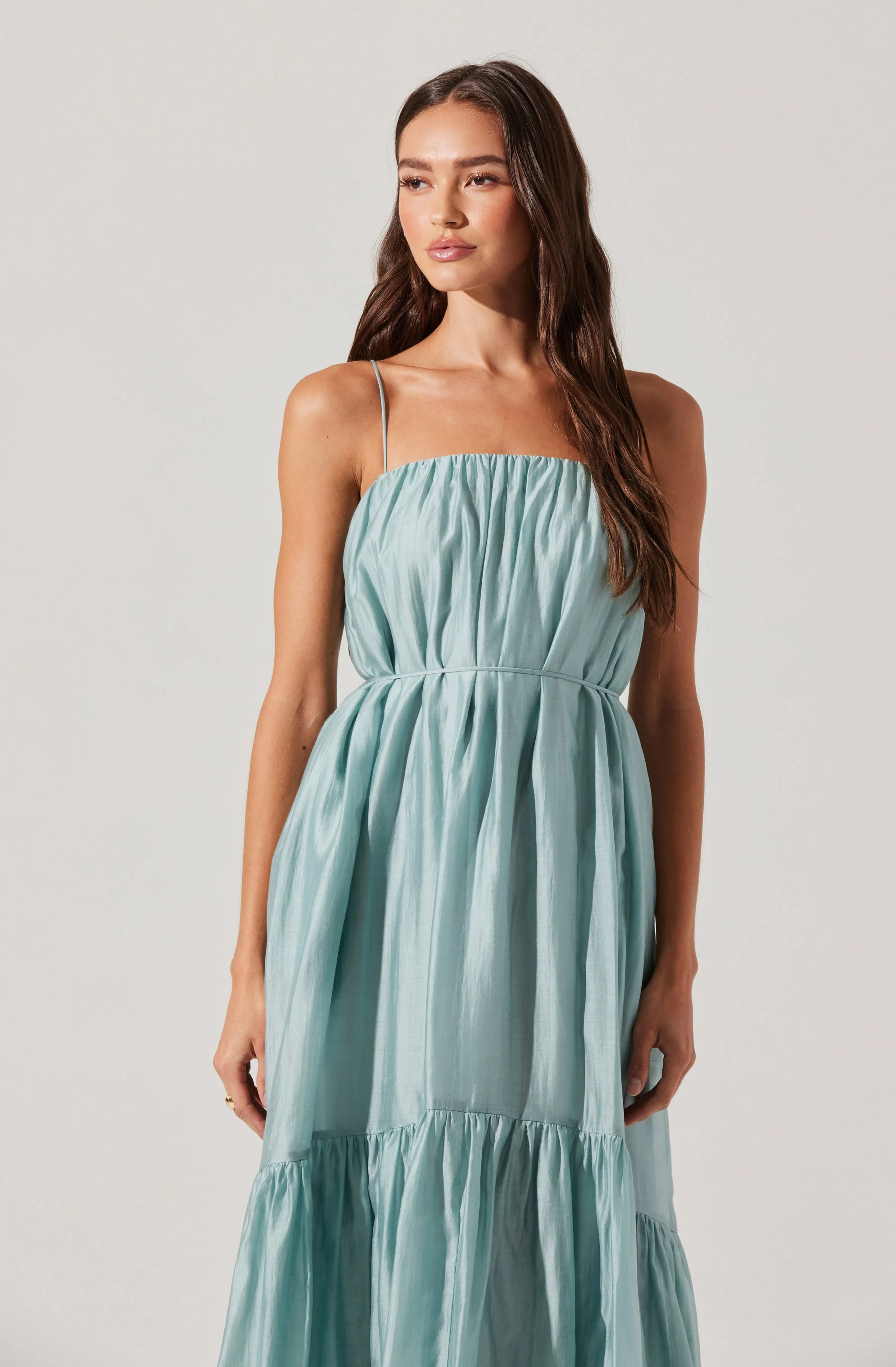Elisha Tiered High-Low Maxi Dress - Image 8
