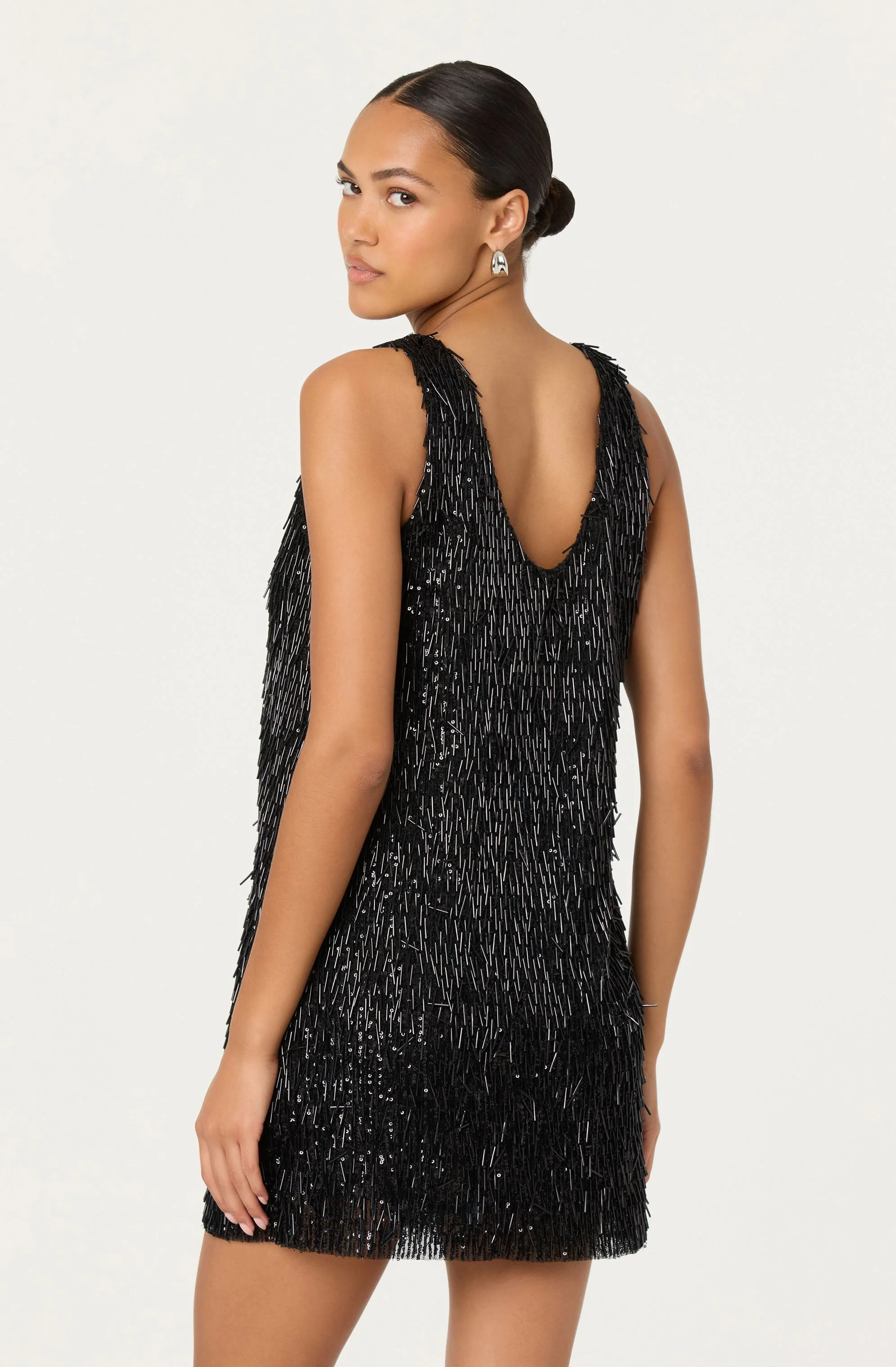 Emani Sequin Mini Dress - Image 3