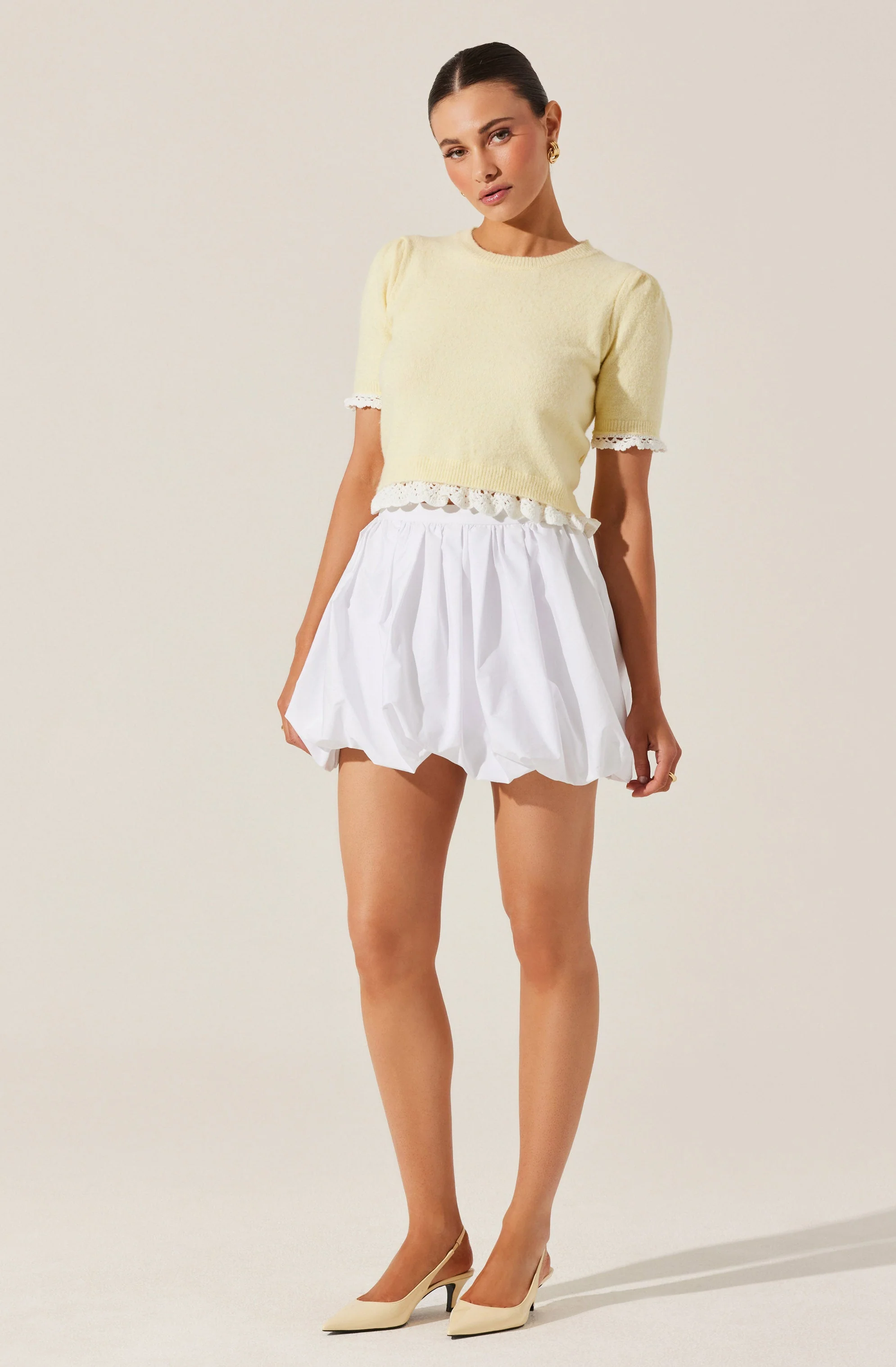 Essy Lace Trim Sweater - Image 2