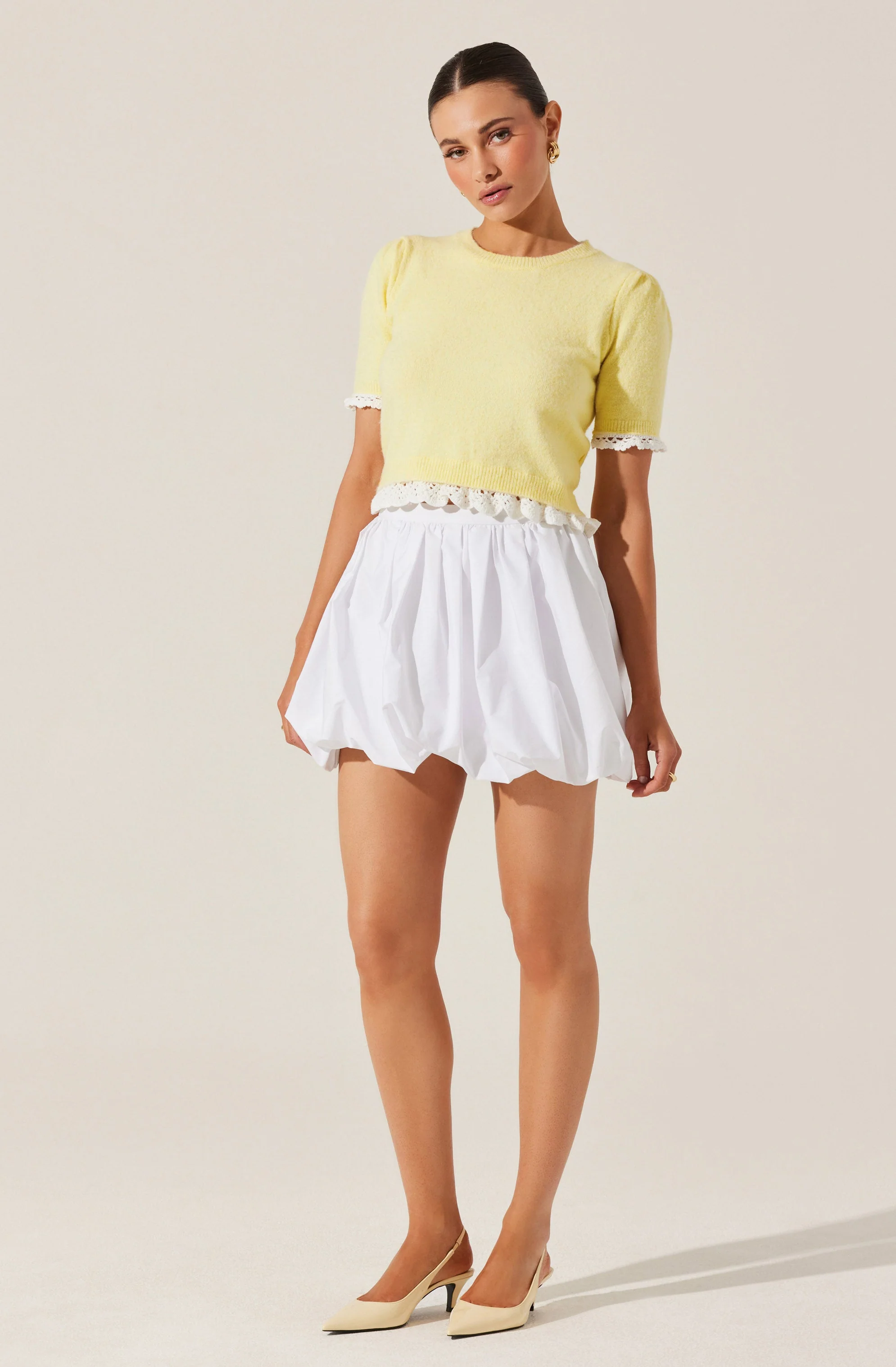 Essy Lace Trim Sweater - Image 7