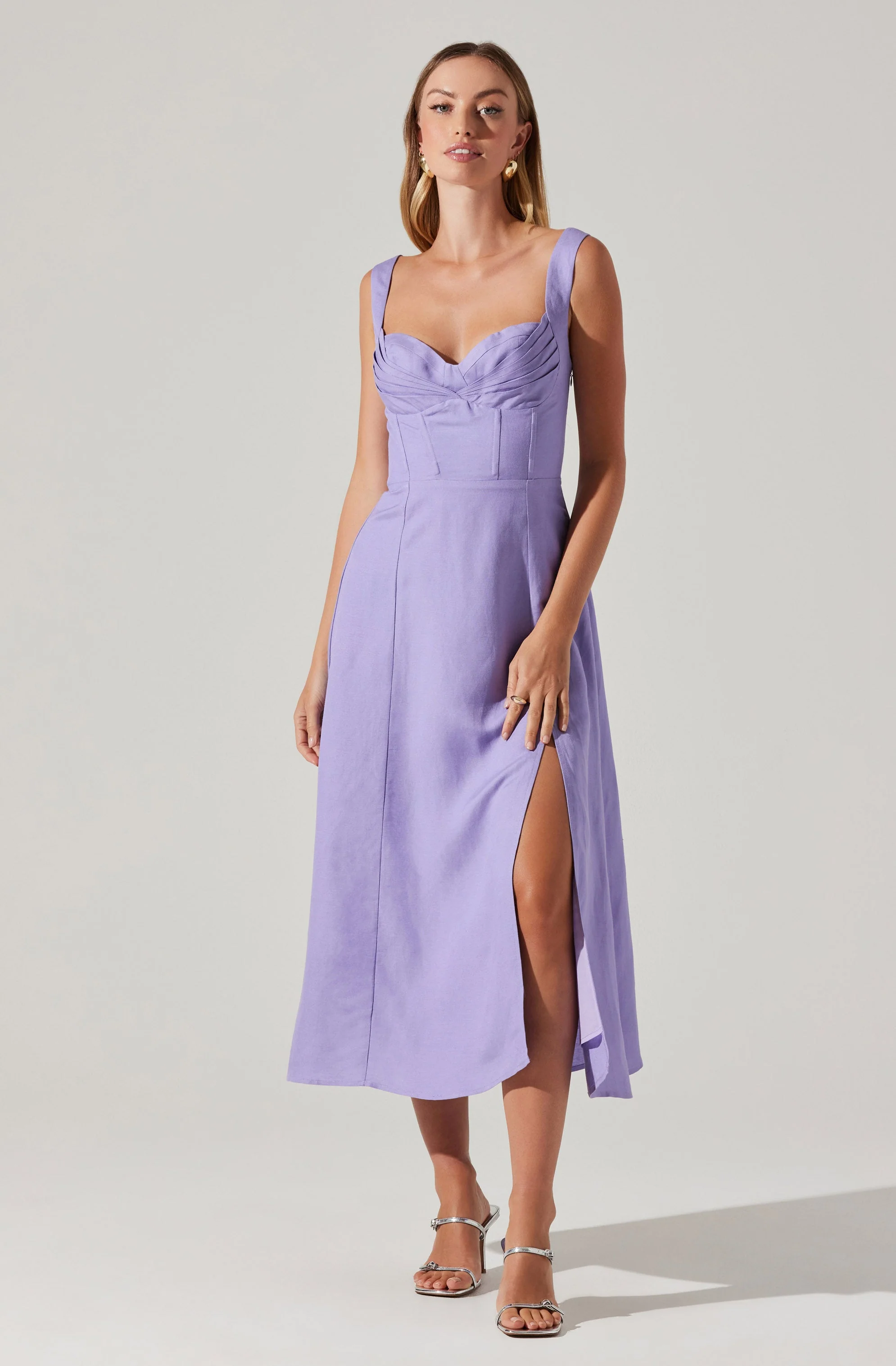 Estella Corset Midi Dress - Image 10