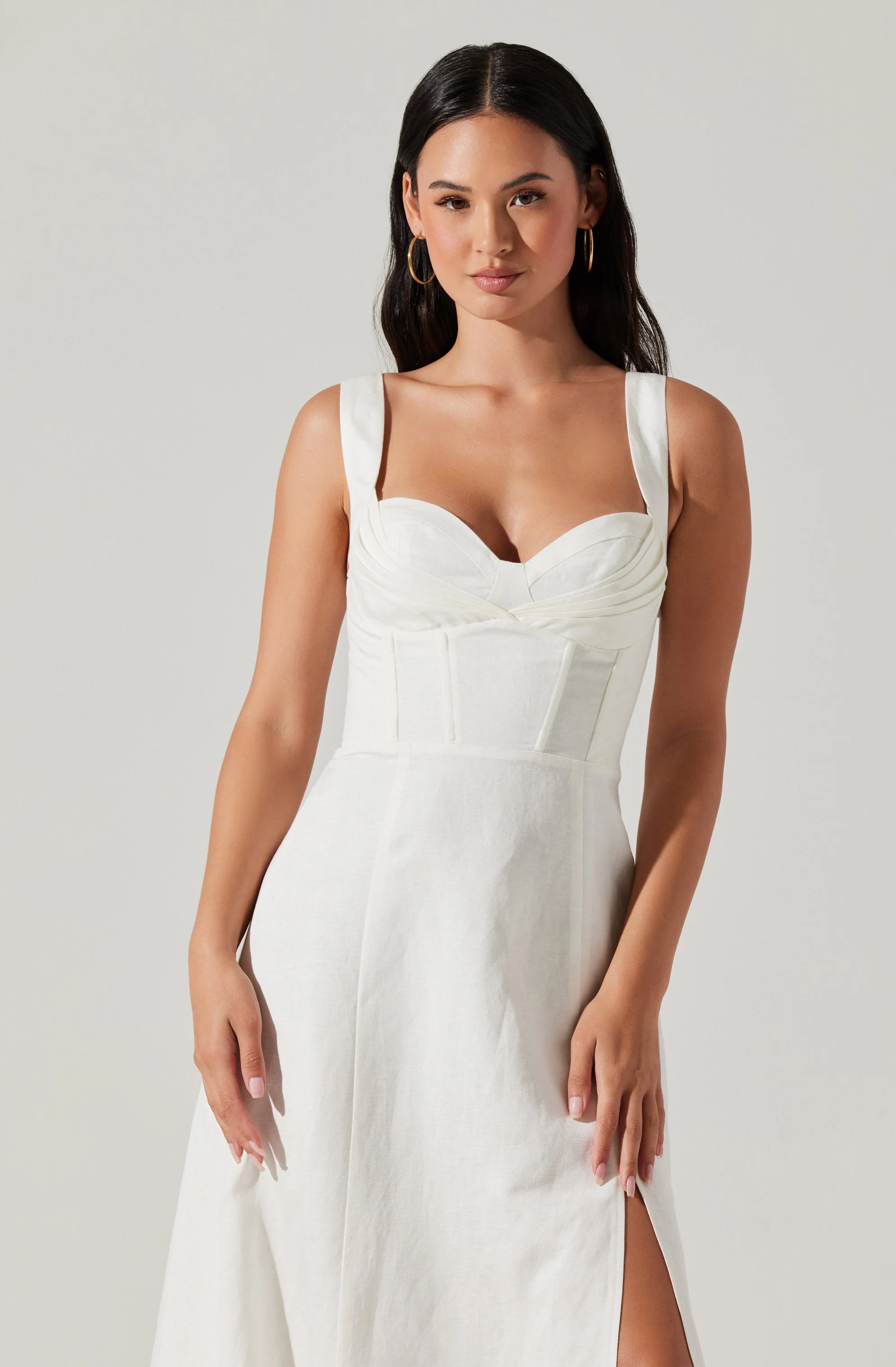 Estella Corset Midi Dress - Image 4