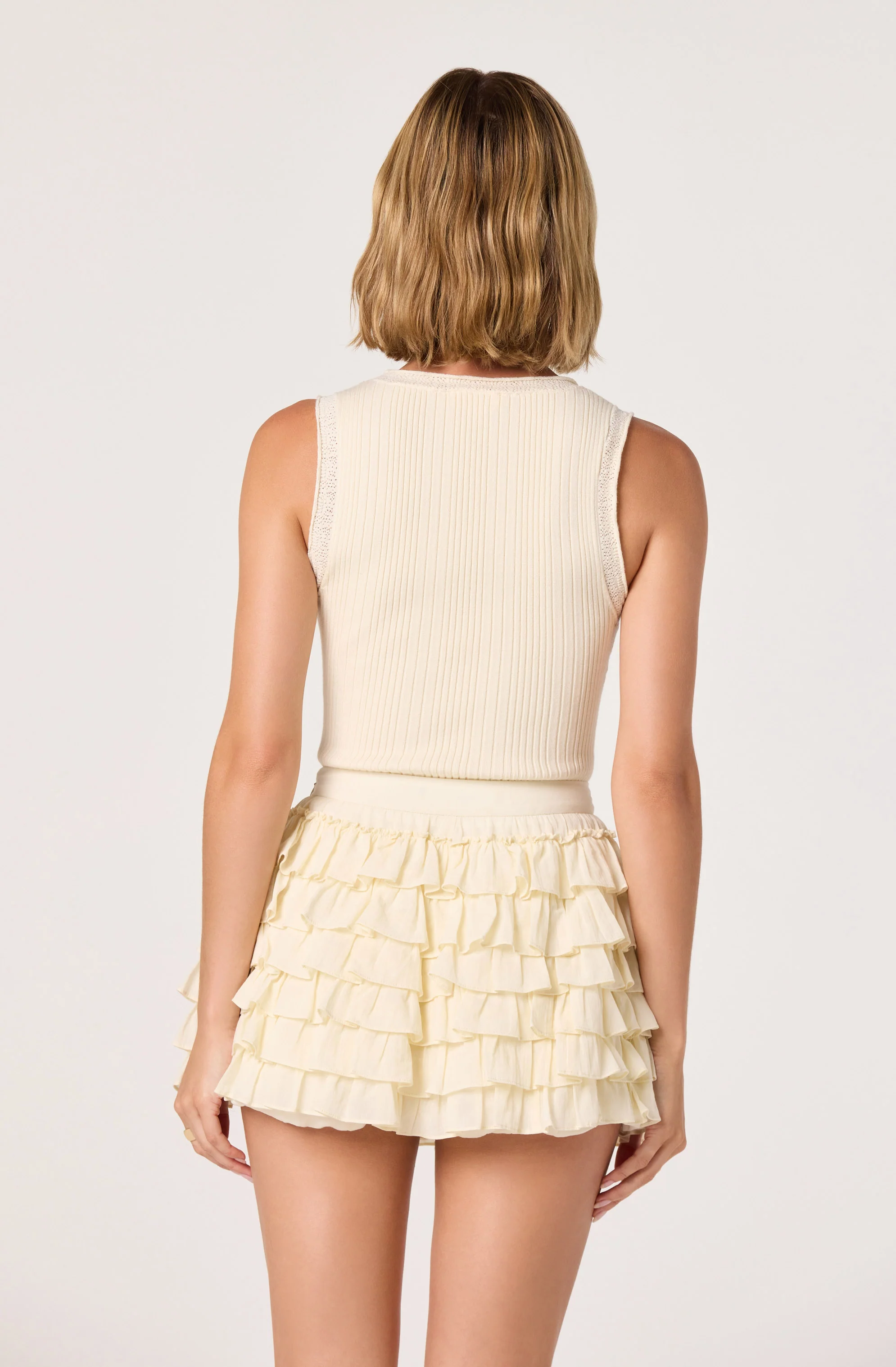 Ever Pointelle Knit Tank - Image 5