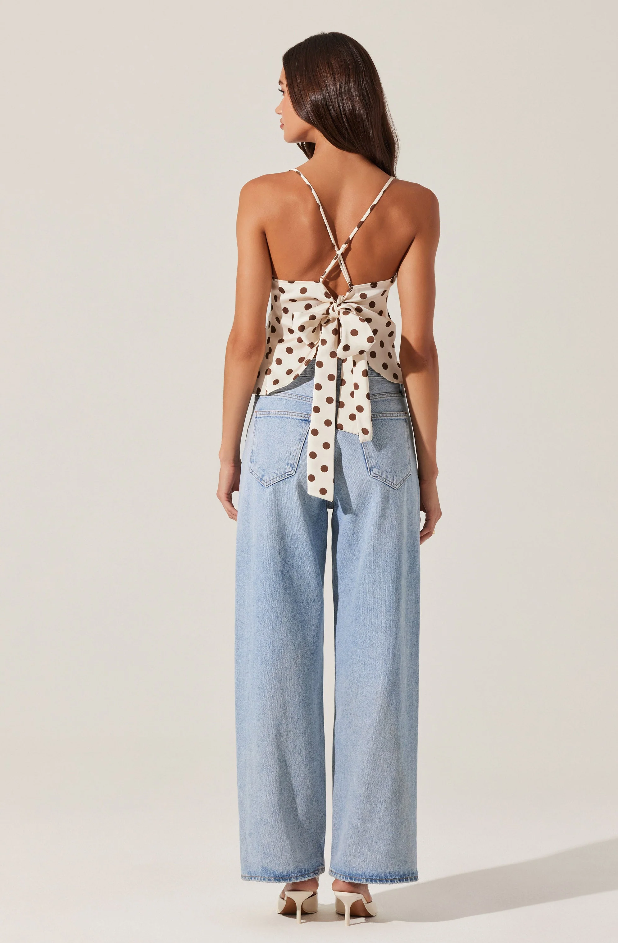 Everli Cowl Neck Peplum Top - Image 3