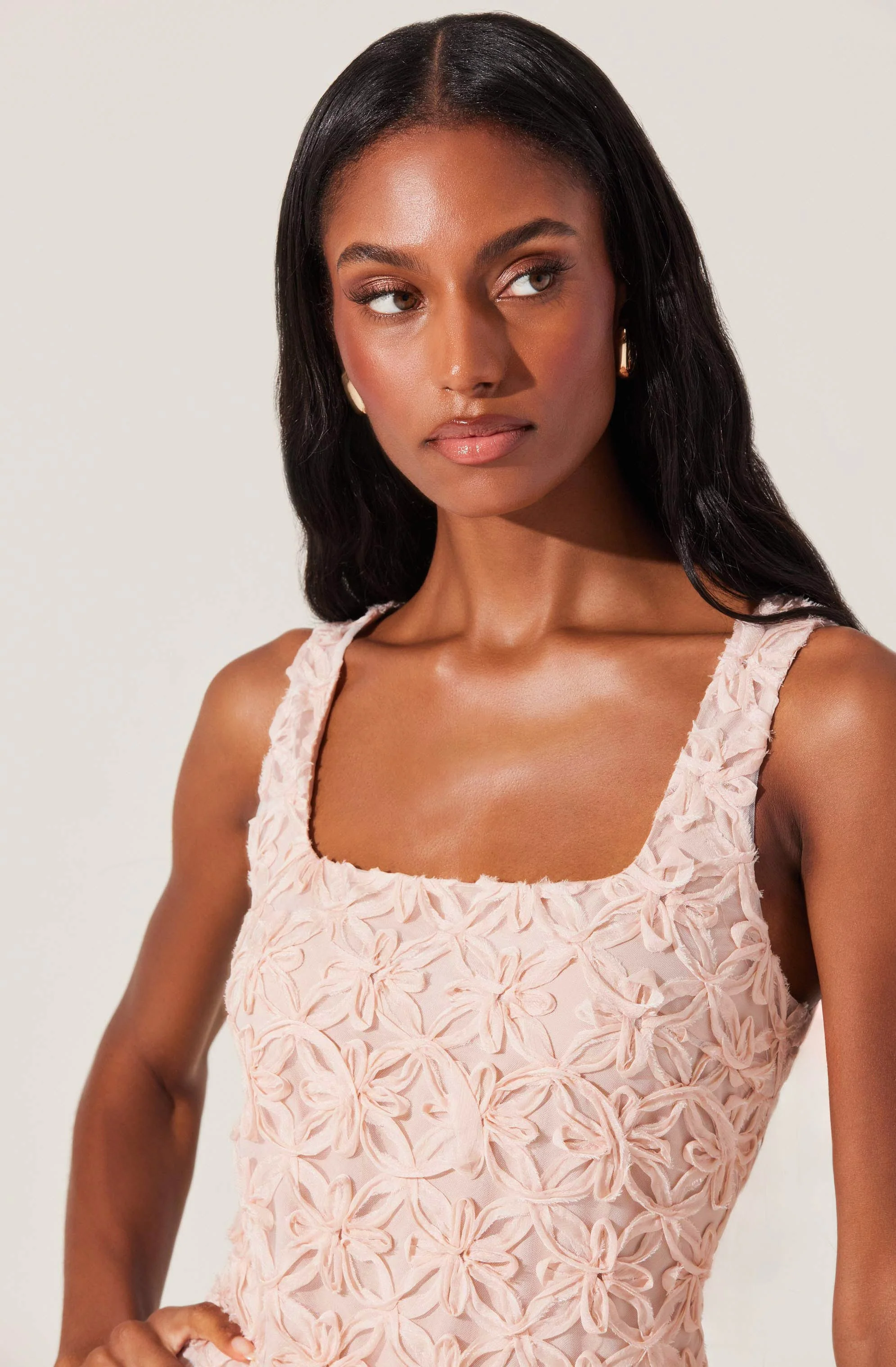 Fable 3D Floral Bubble Dress - Image 3