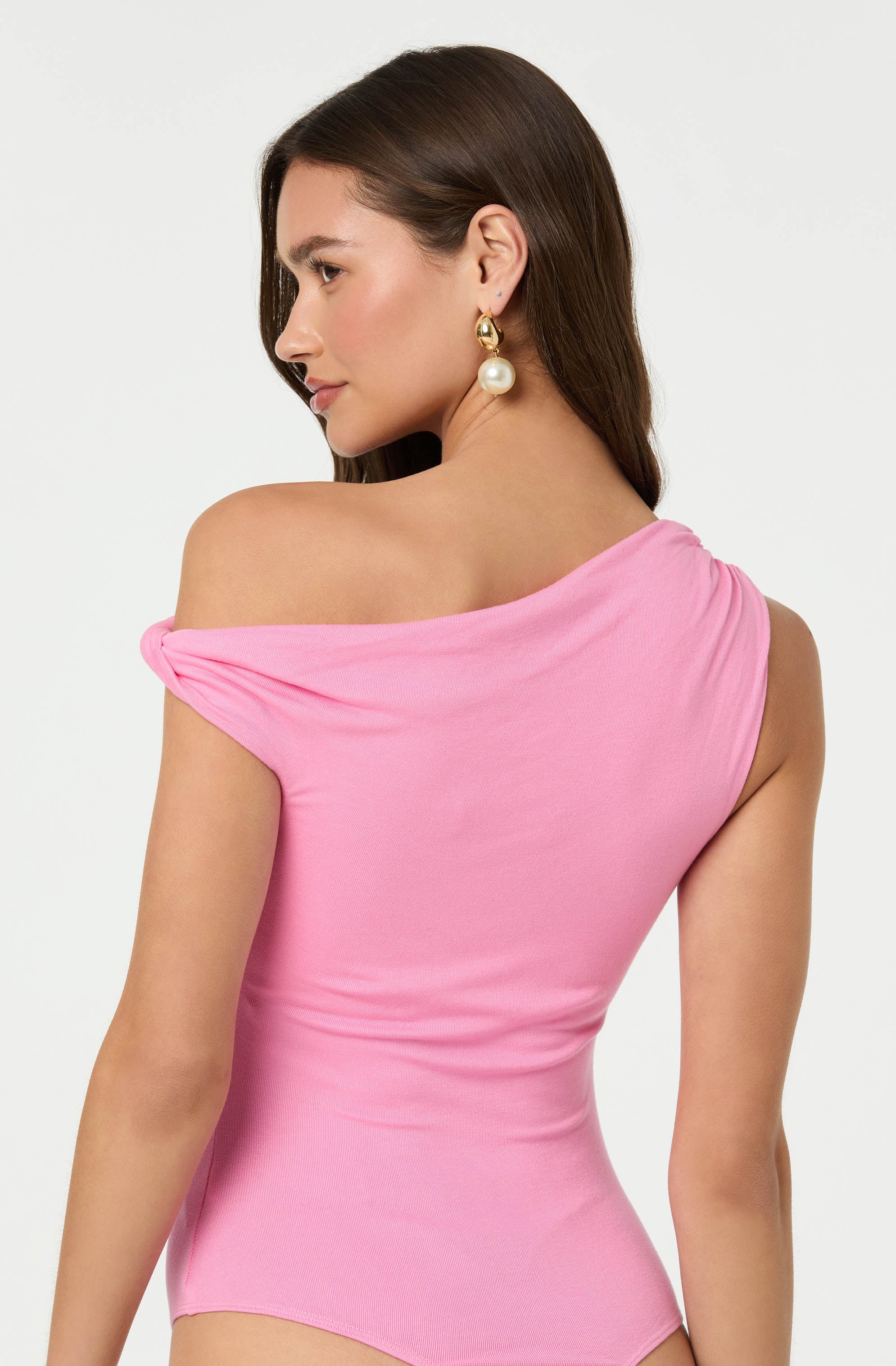 Fiora Asymmetrical Bodysuit - Image 17
