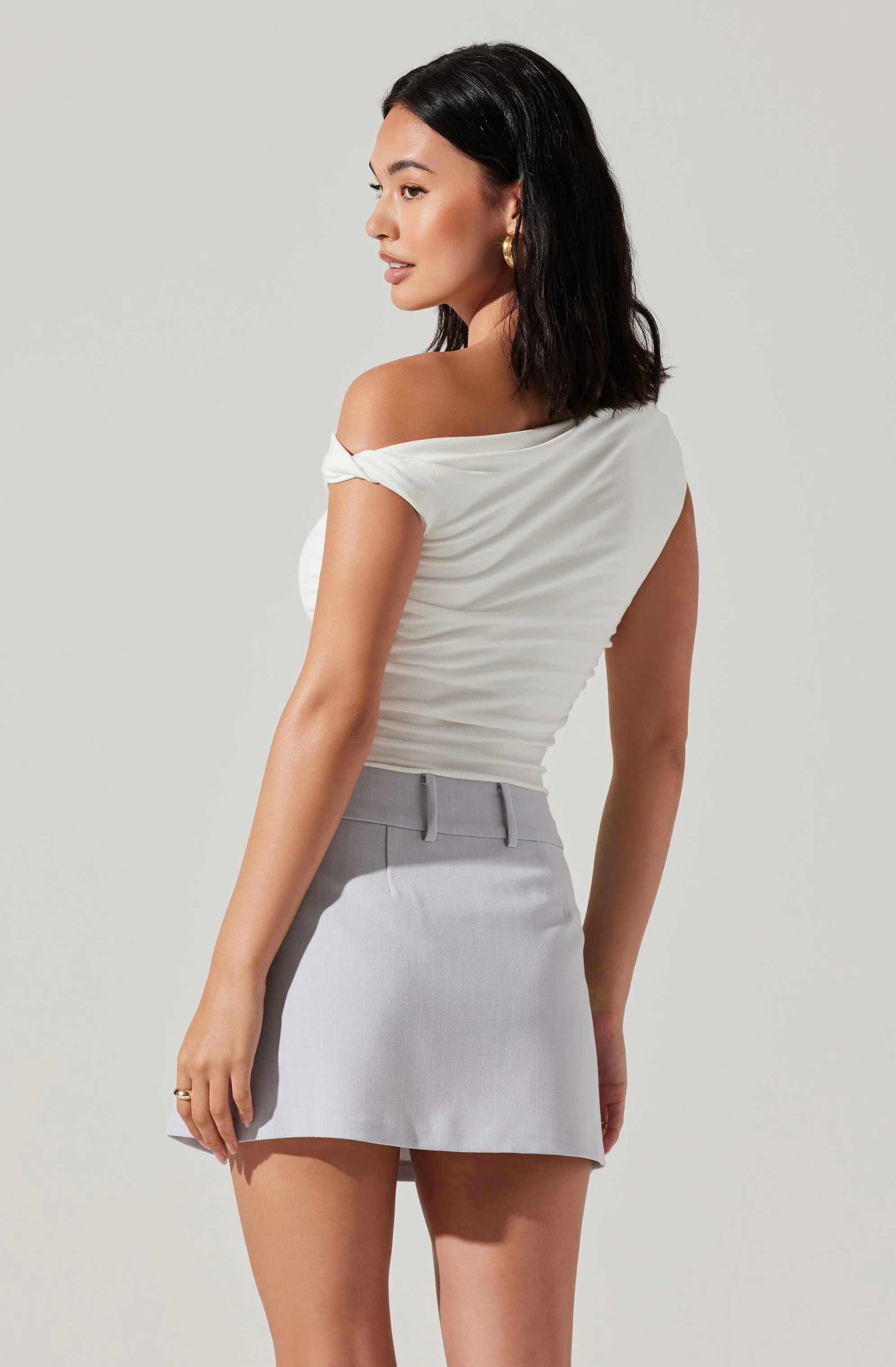 Fiora Asymmetrical Bodysuit - Image 11