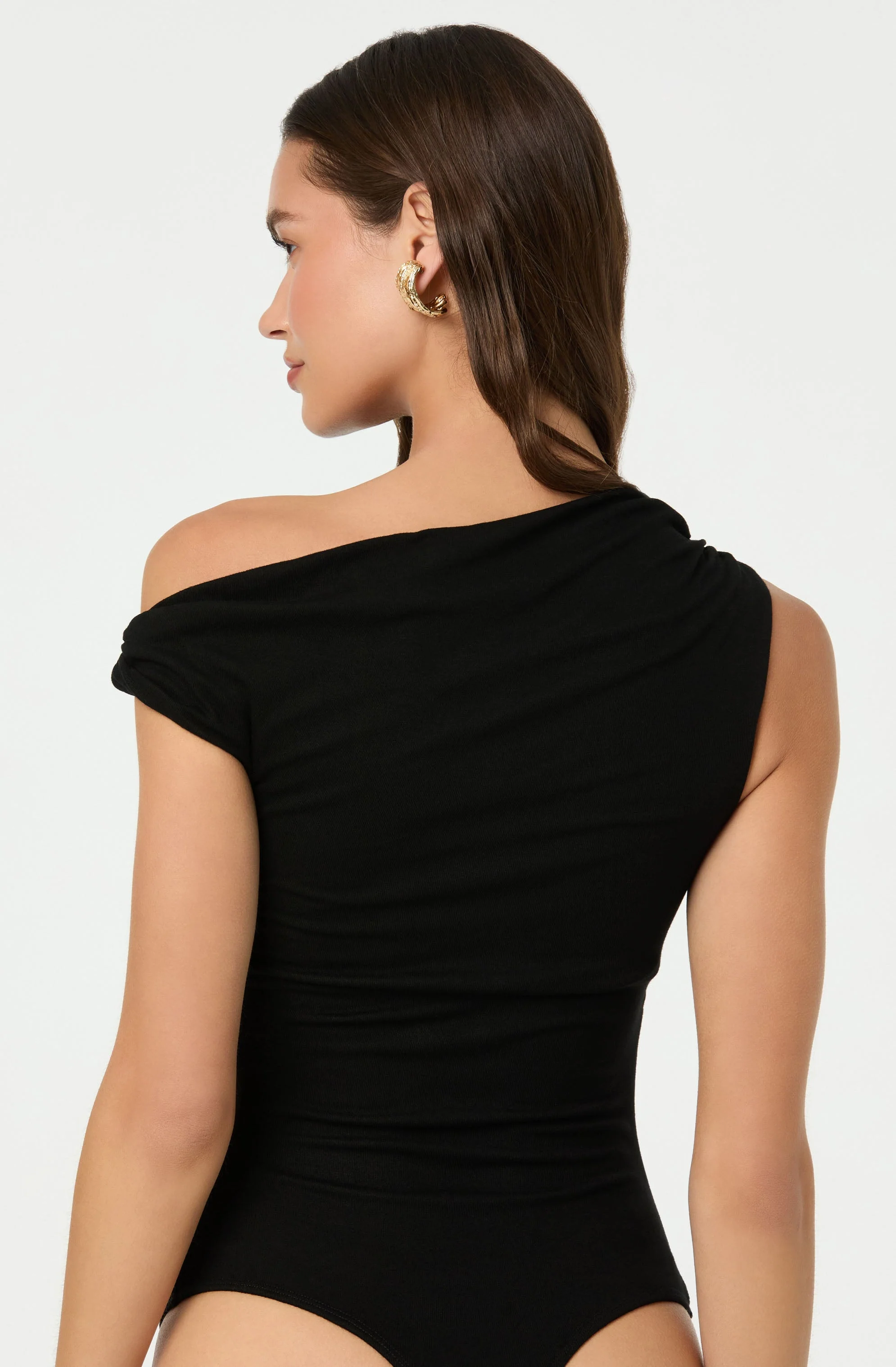 Fiora Asymmetrical Bodysuit - Image 6