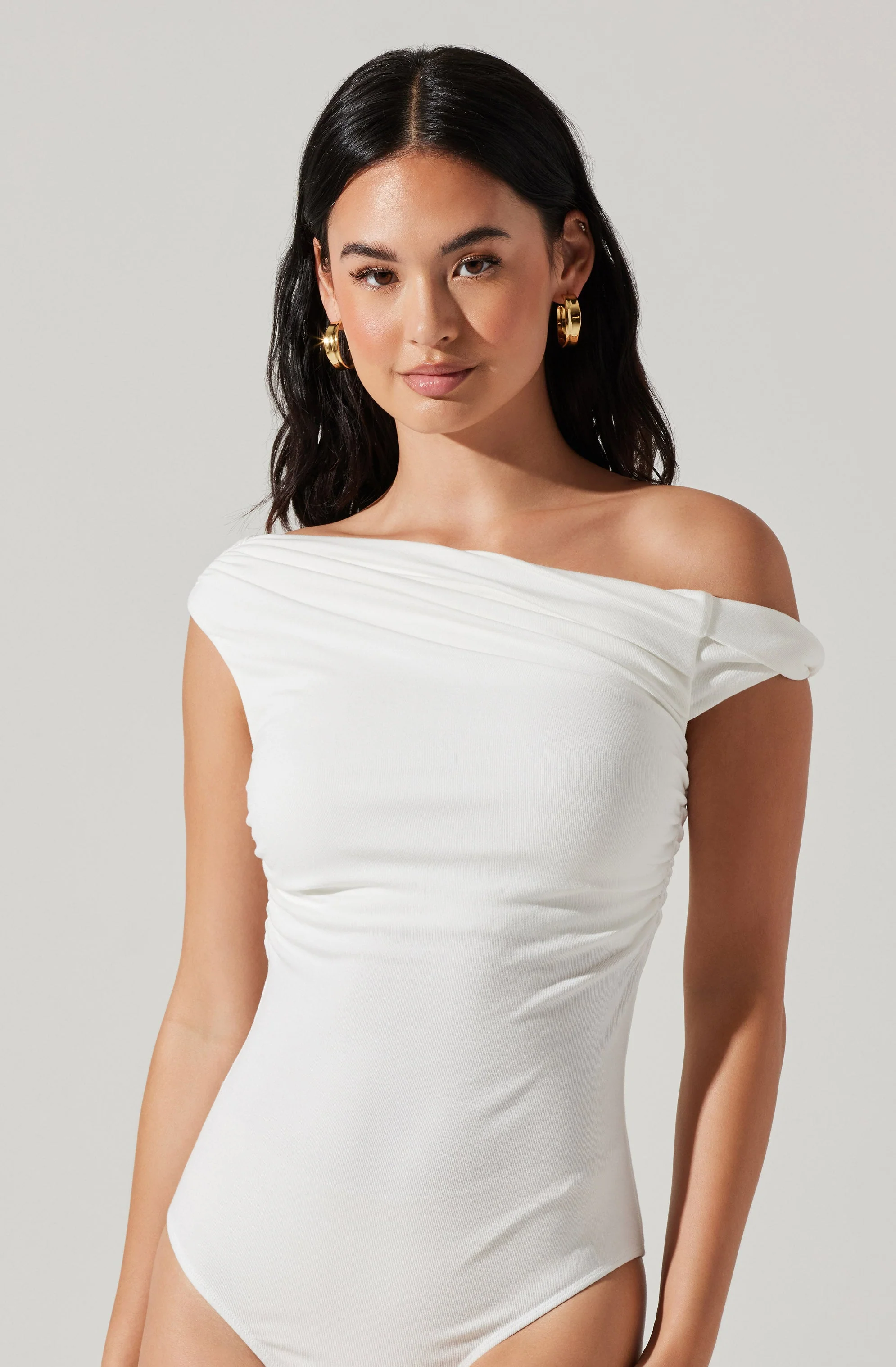 Fiora Asymmetrical Bodysuit - Image 9