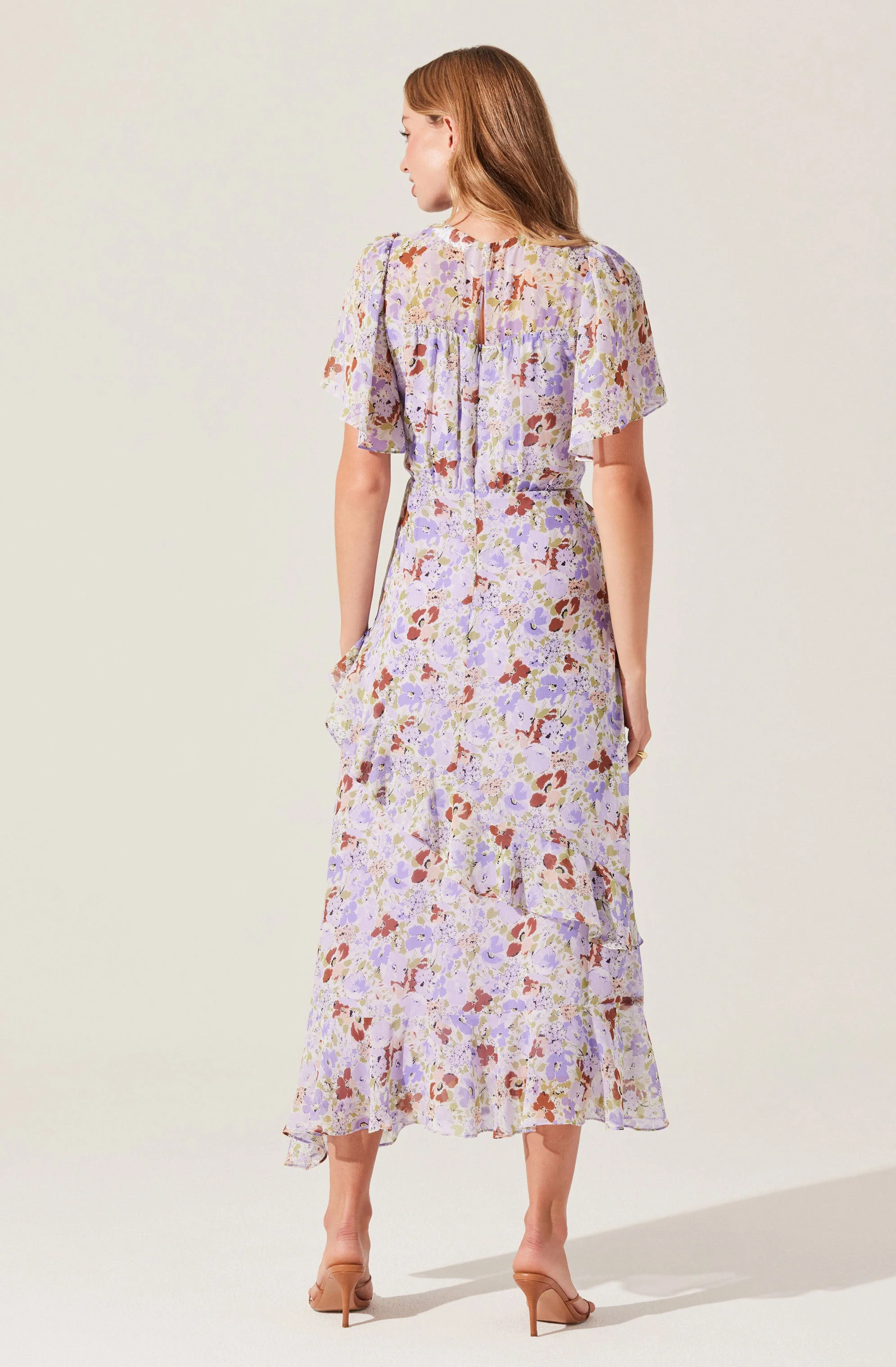 Floramae Floral Ruffle Dress - Image 5