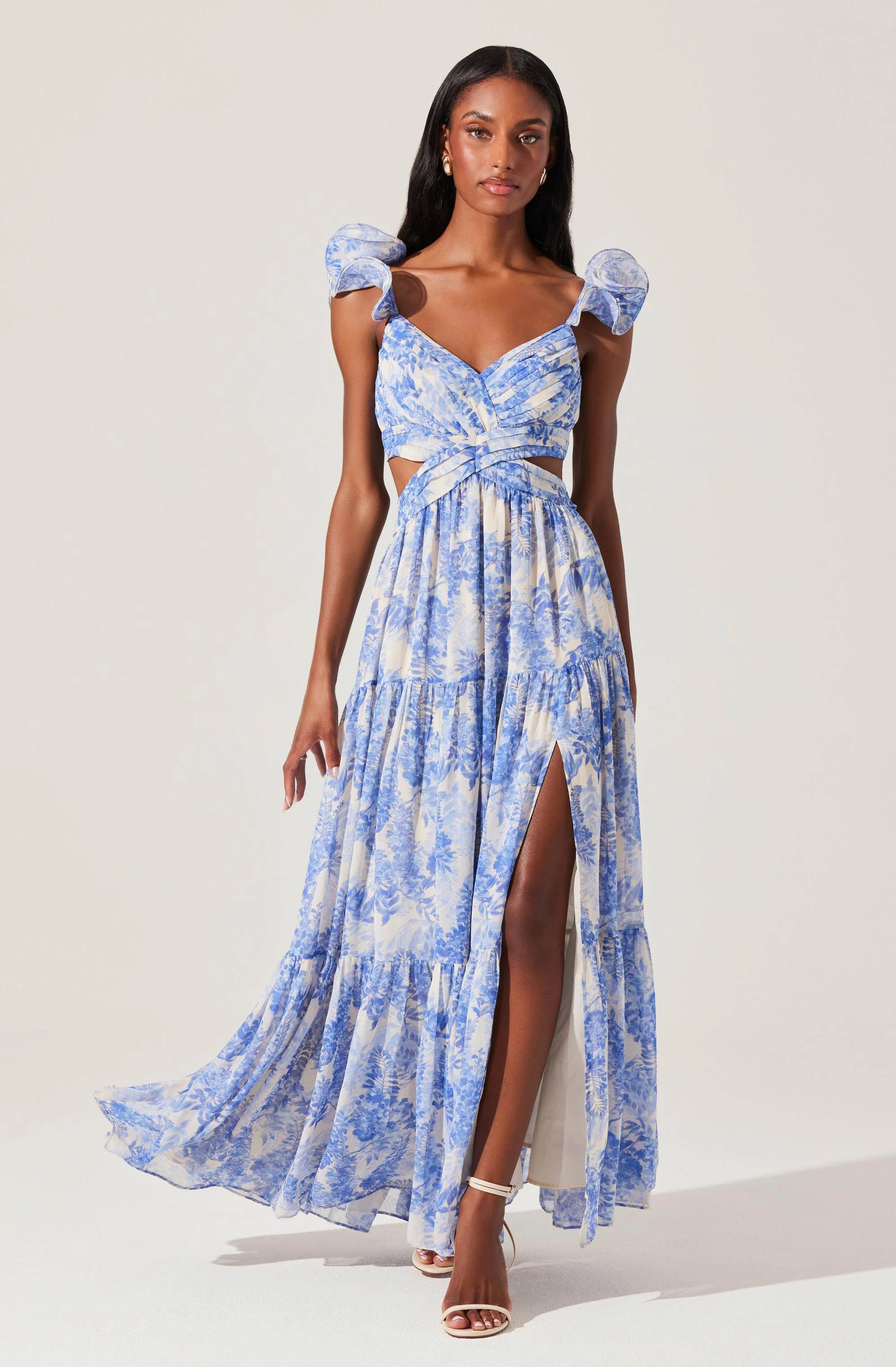 Fritillaria Floral Maxi Dress - Image 4