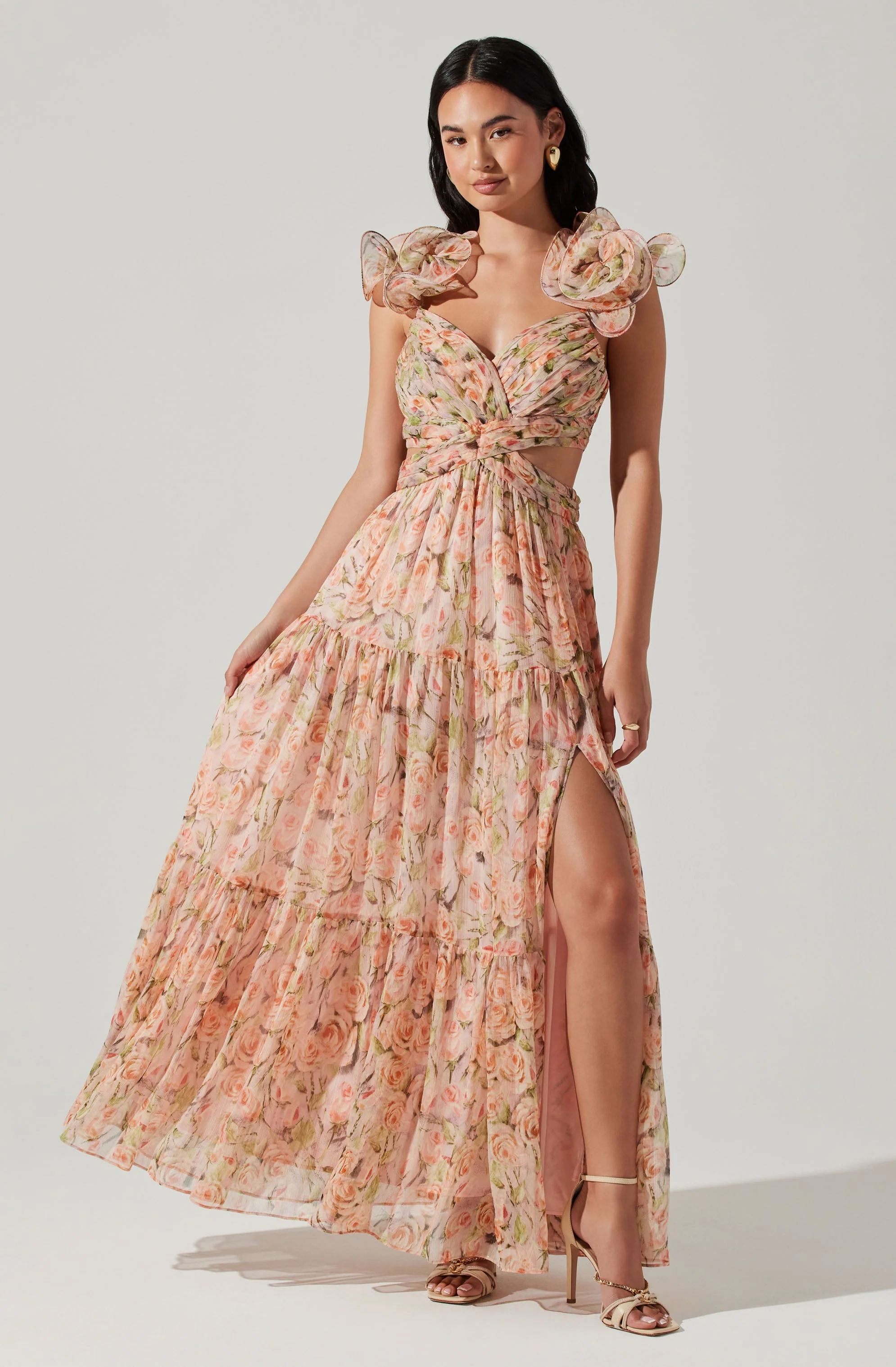 Fritillaria Floral Maxi Dress - Image 7