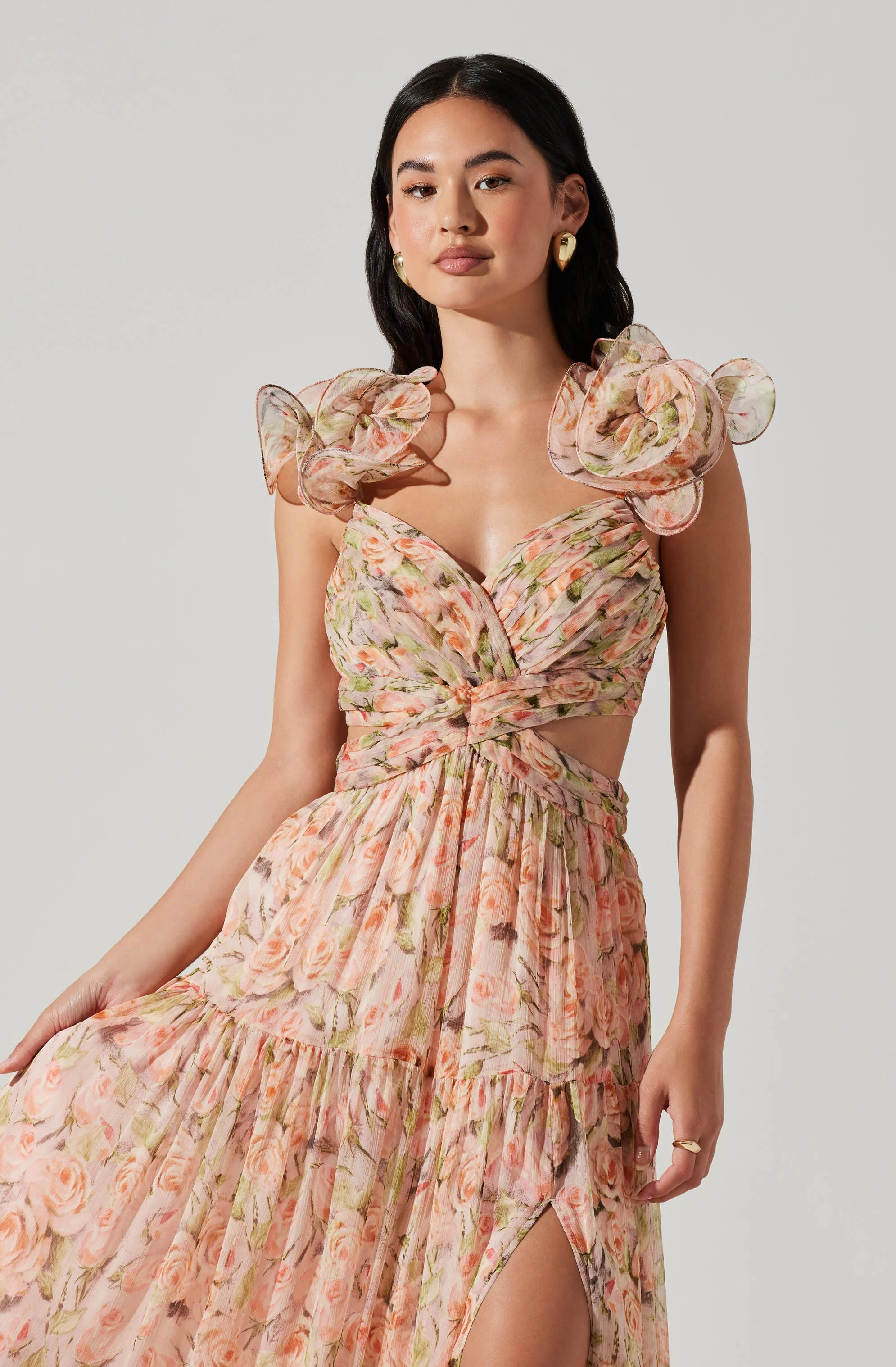 Fritillaria Floral Maxi Dress - Image 8