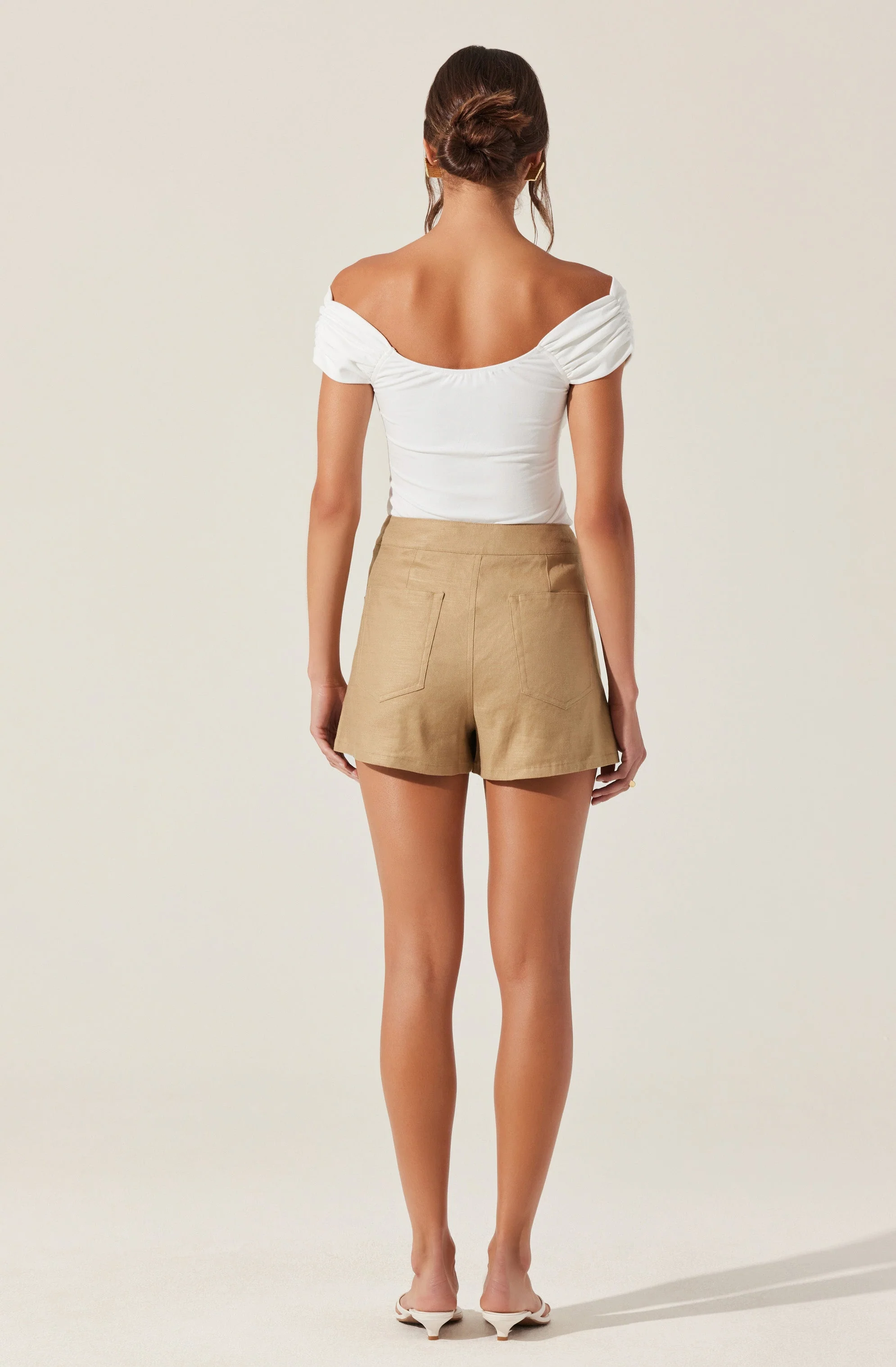 Gissel Crossover Off Shoulder Bodysuit - Image 3