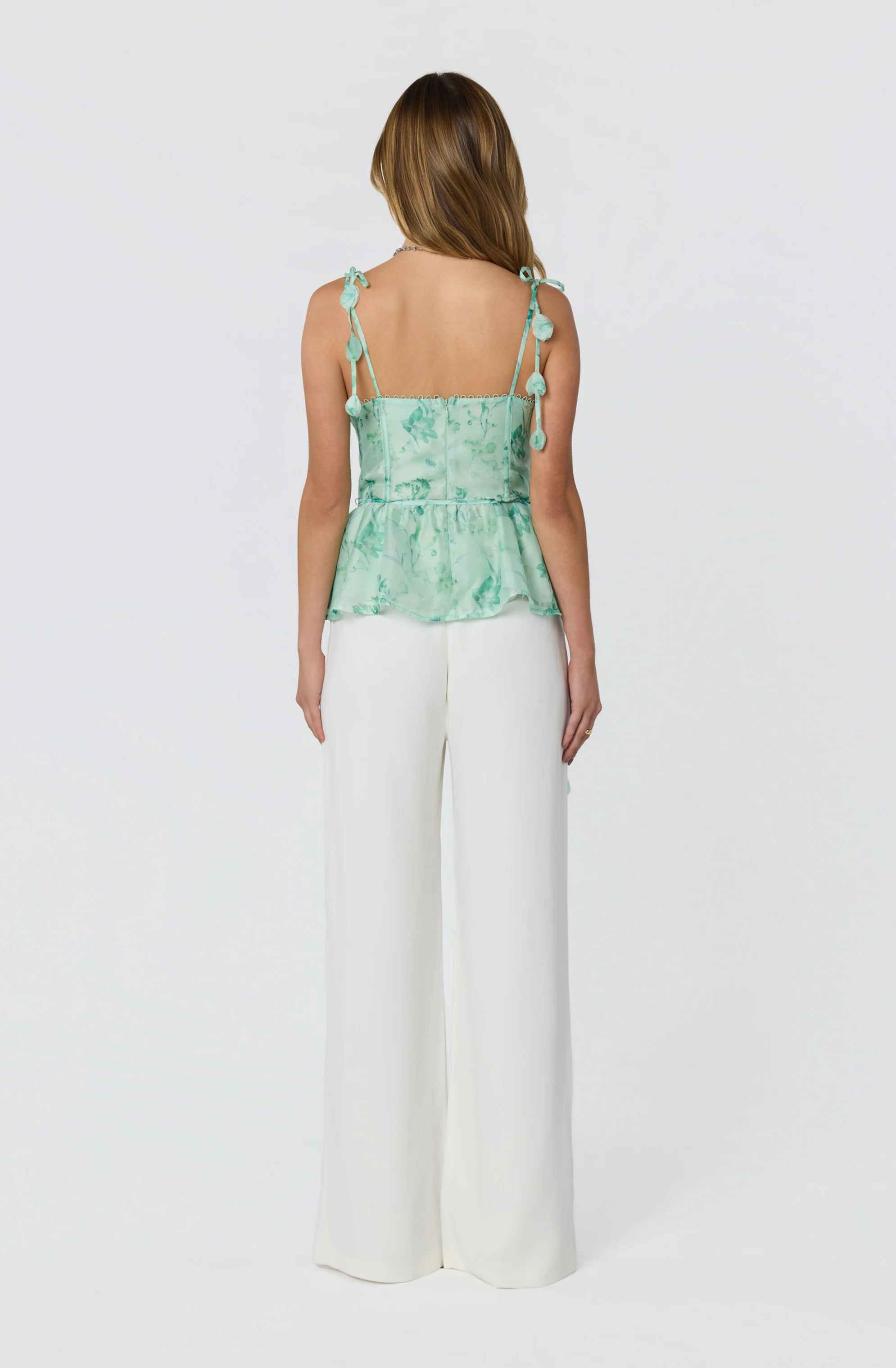 Halcyon Floral Bustier Top - Image 9