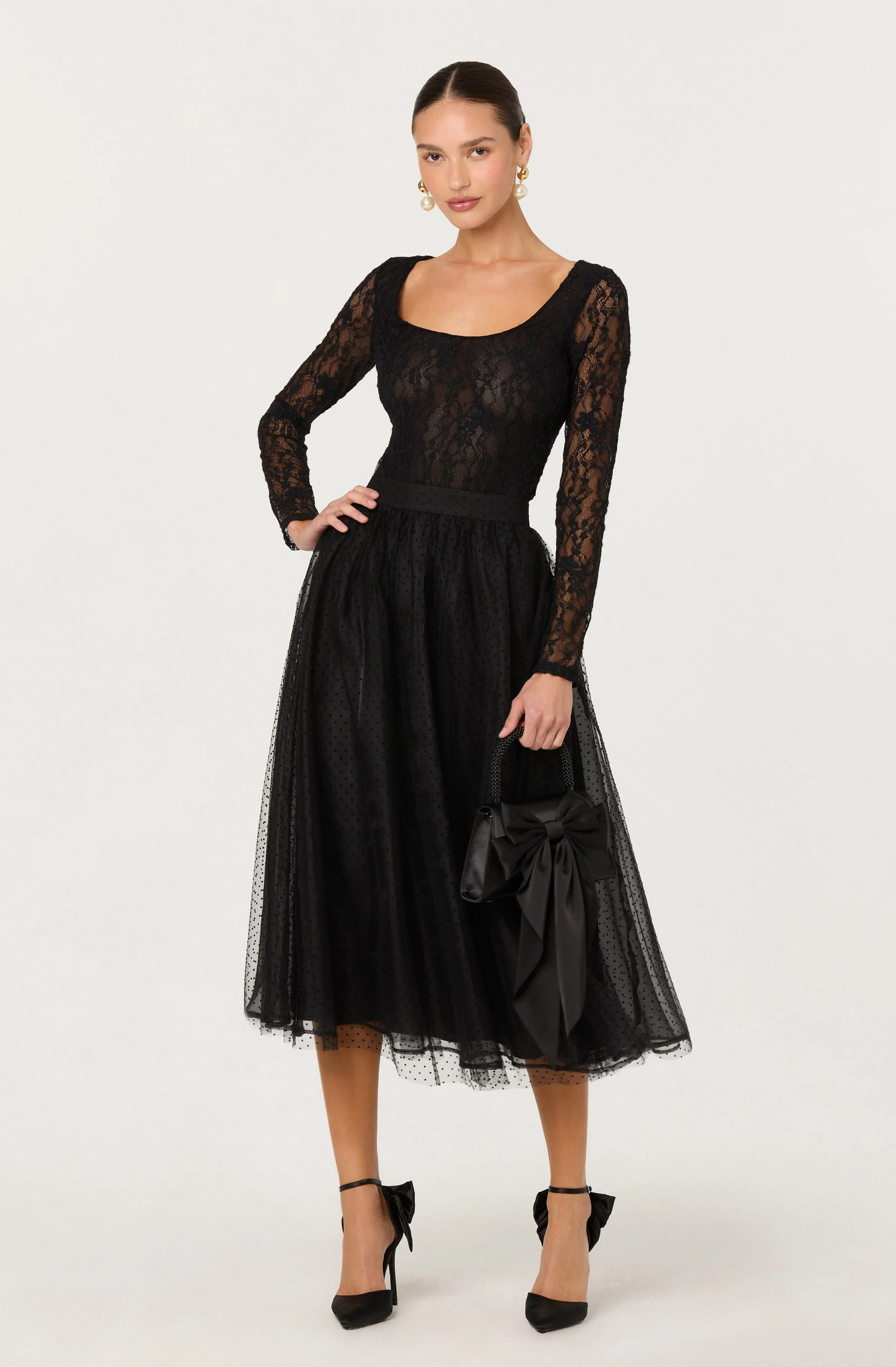 Haniya Floral Lace Bodysuit - Image 6