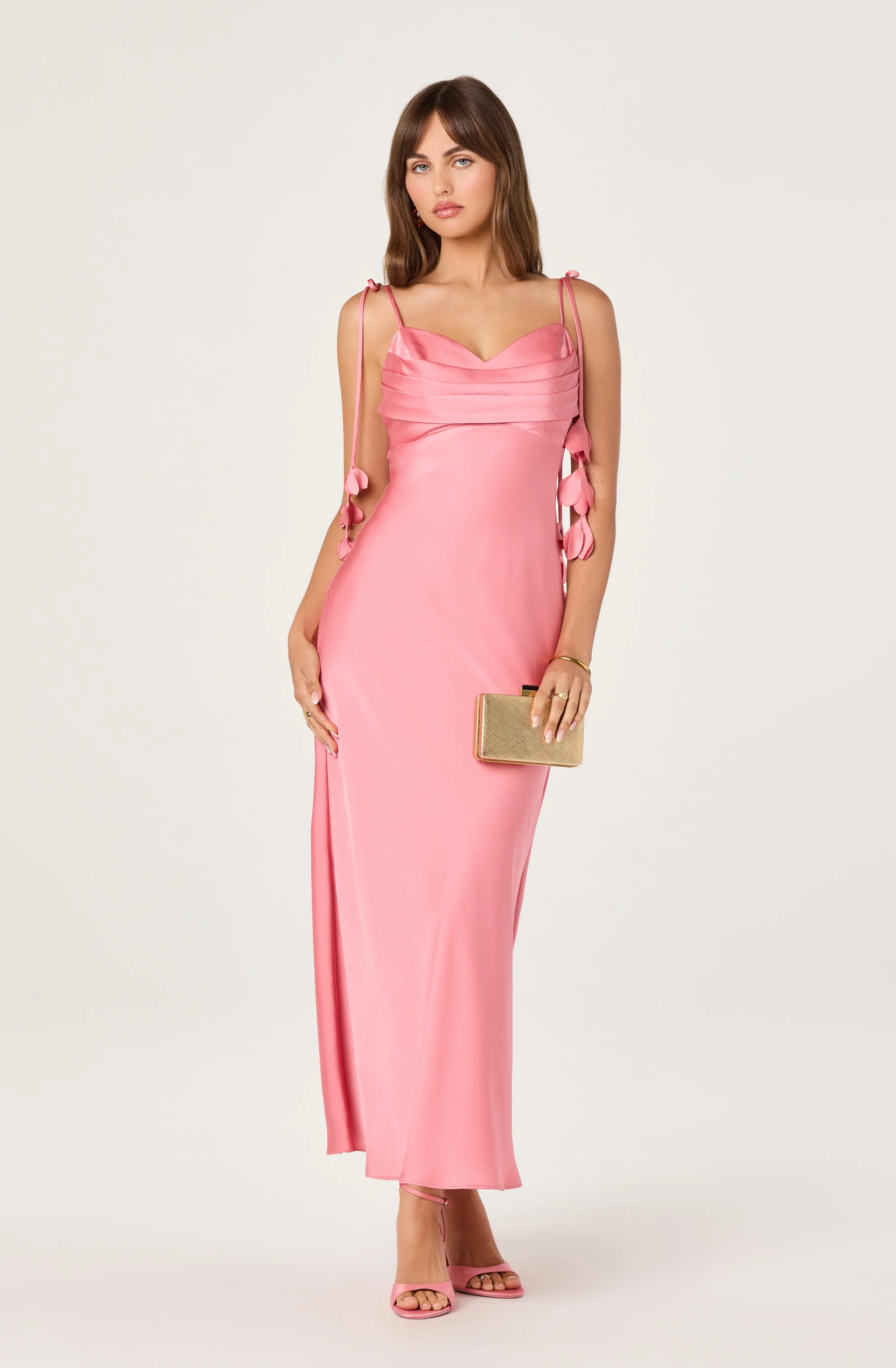 Hera Satin Maxi Dress