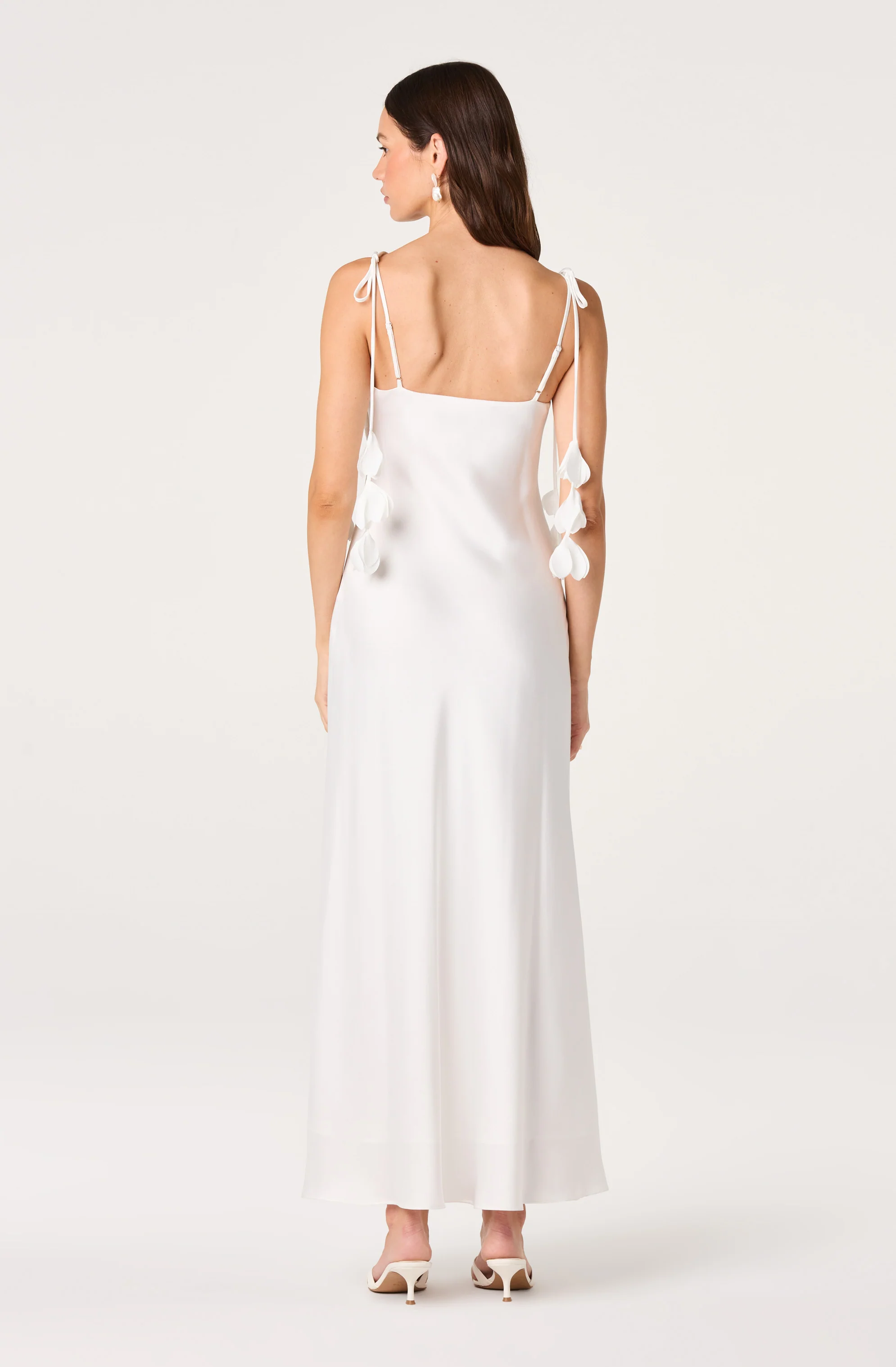Hera Satin Maxi Dress - Image 21
