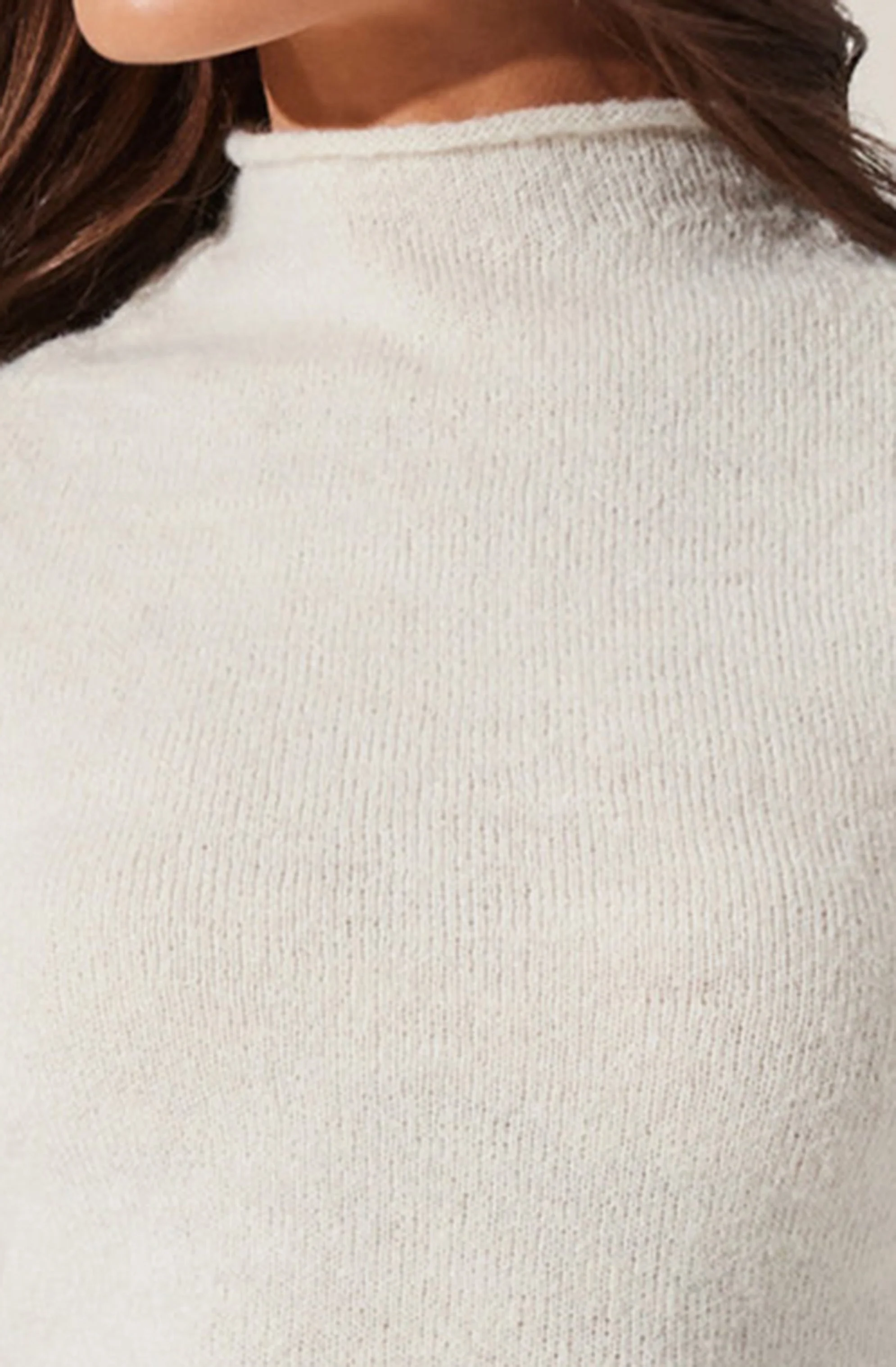 Ileane Mock Neck Sweater Top - Image 5