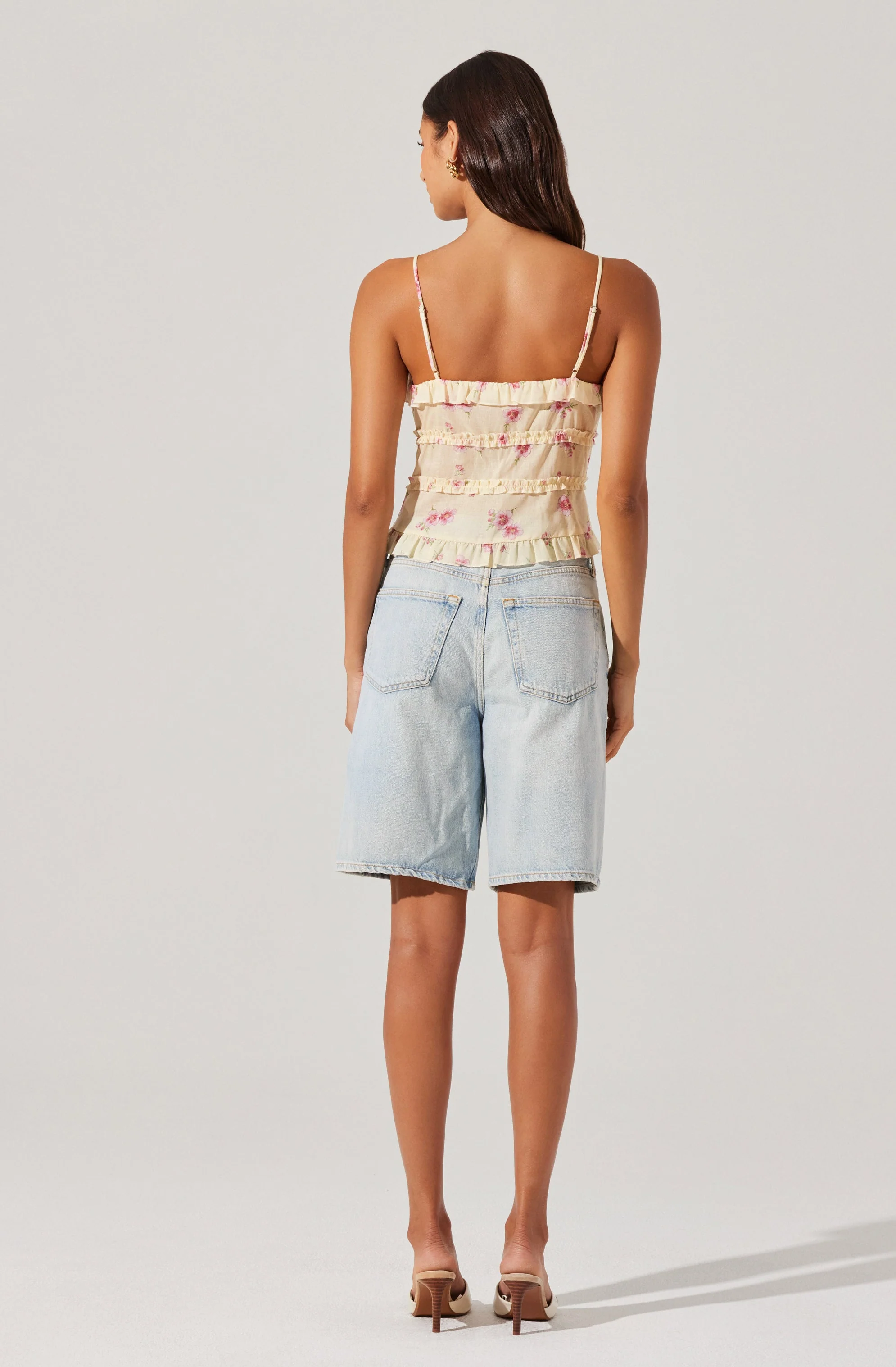 Islah Floral Tie-Front Top - Image 4