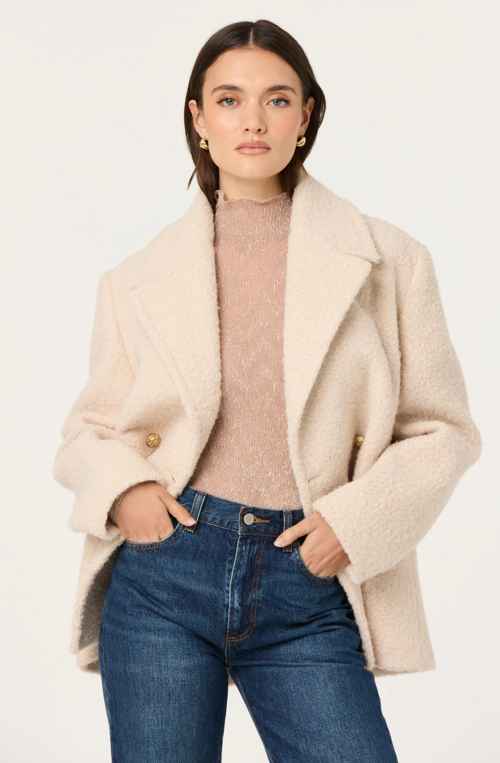Jalyn Double Breasted Coat