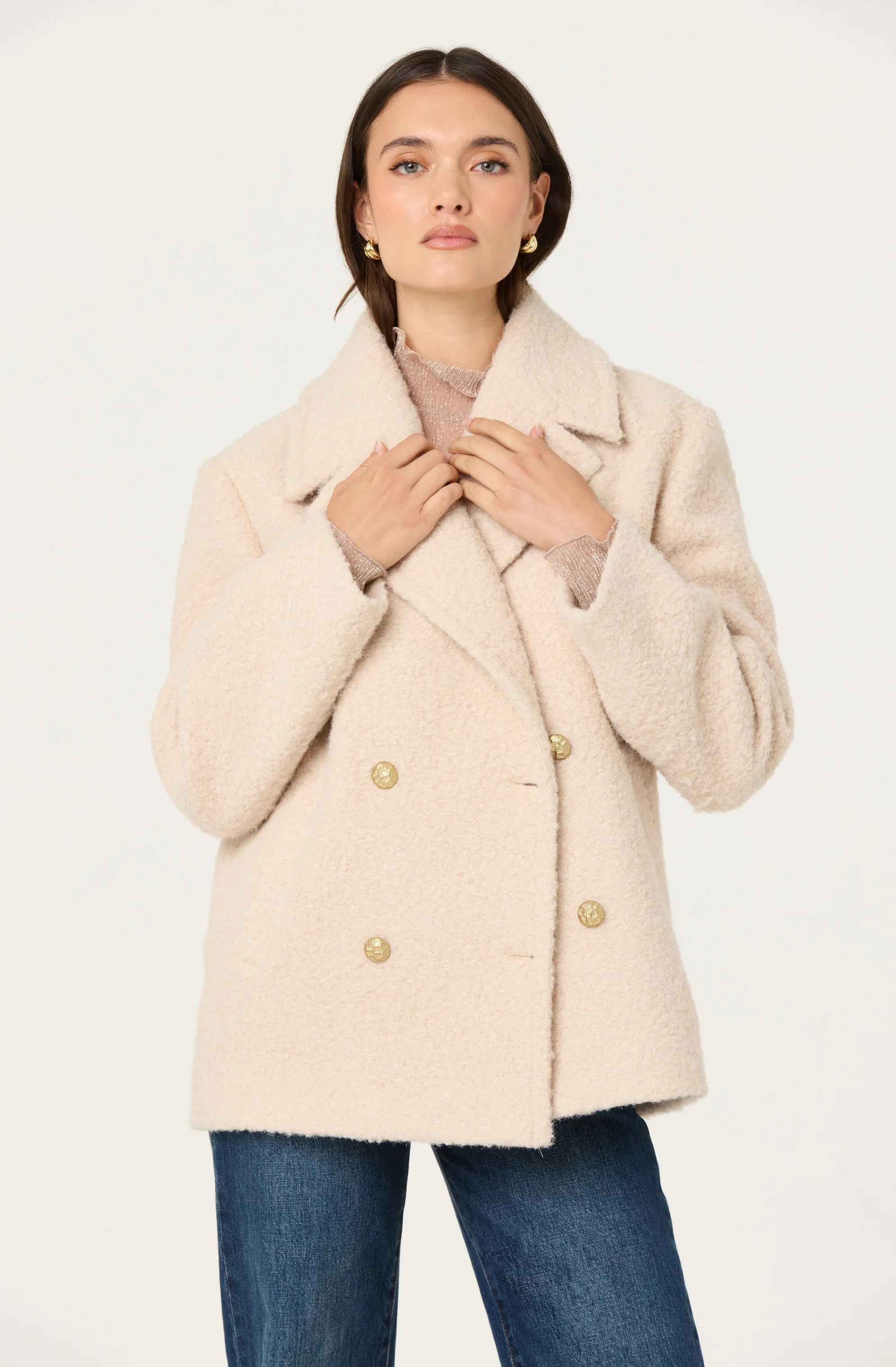 Jalyn Double Breasted Coat - Image 2