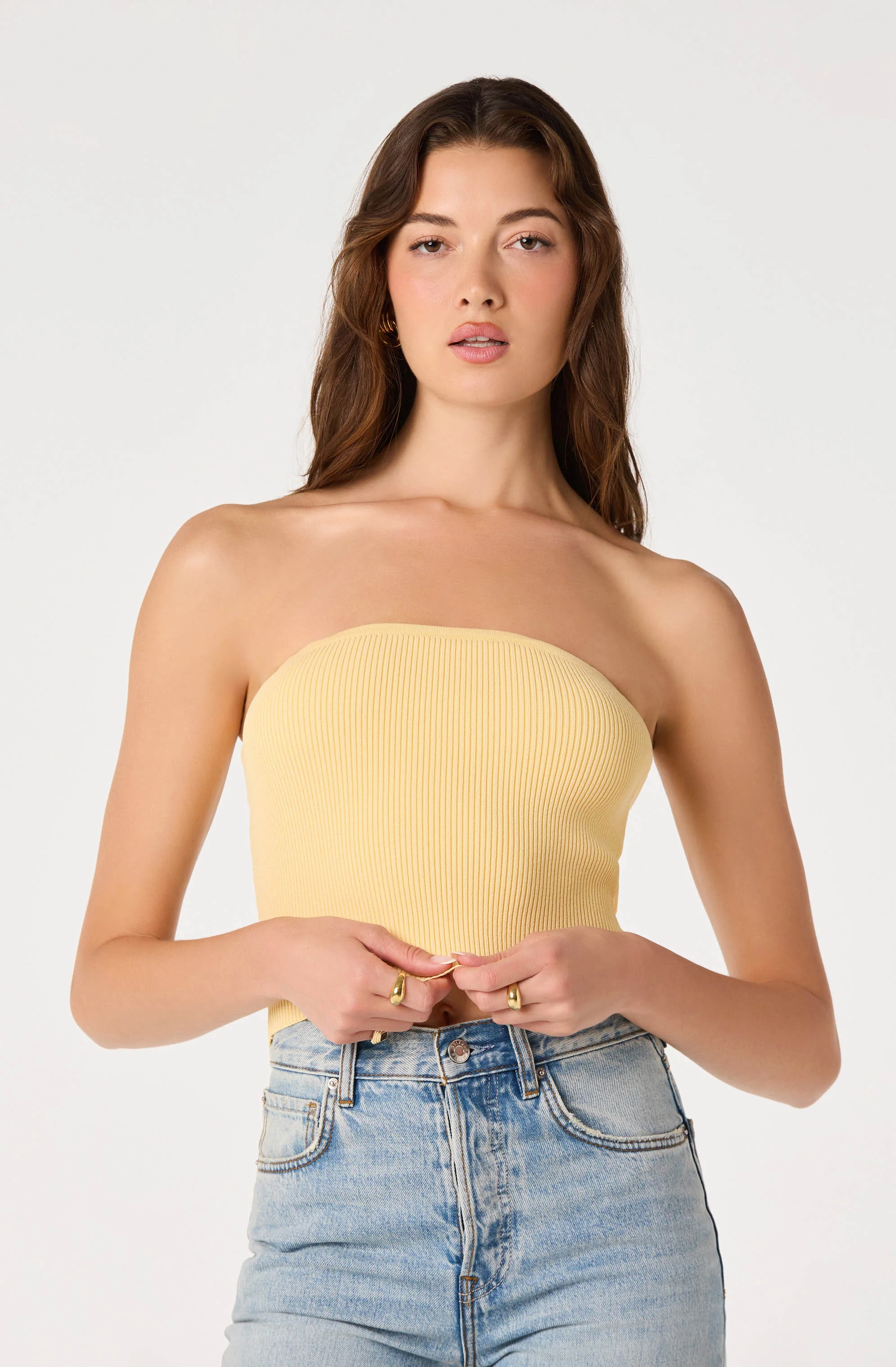 Jasmyn Sweater Bandeau Shrug Set - Image 12